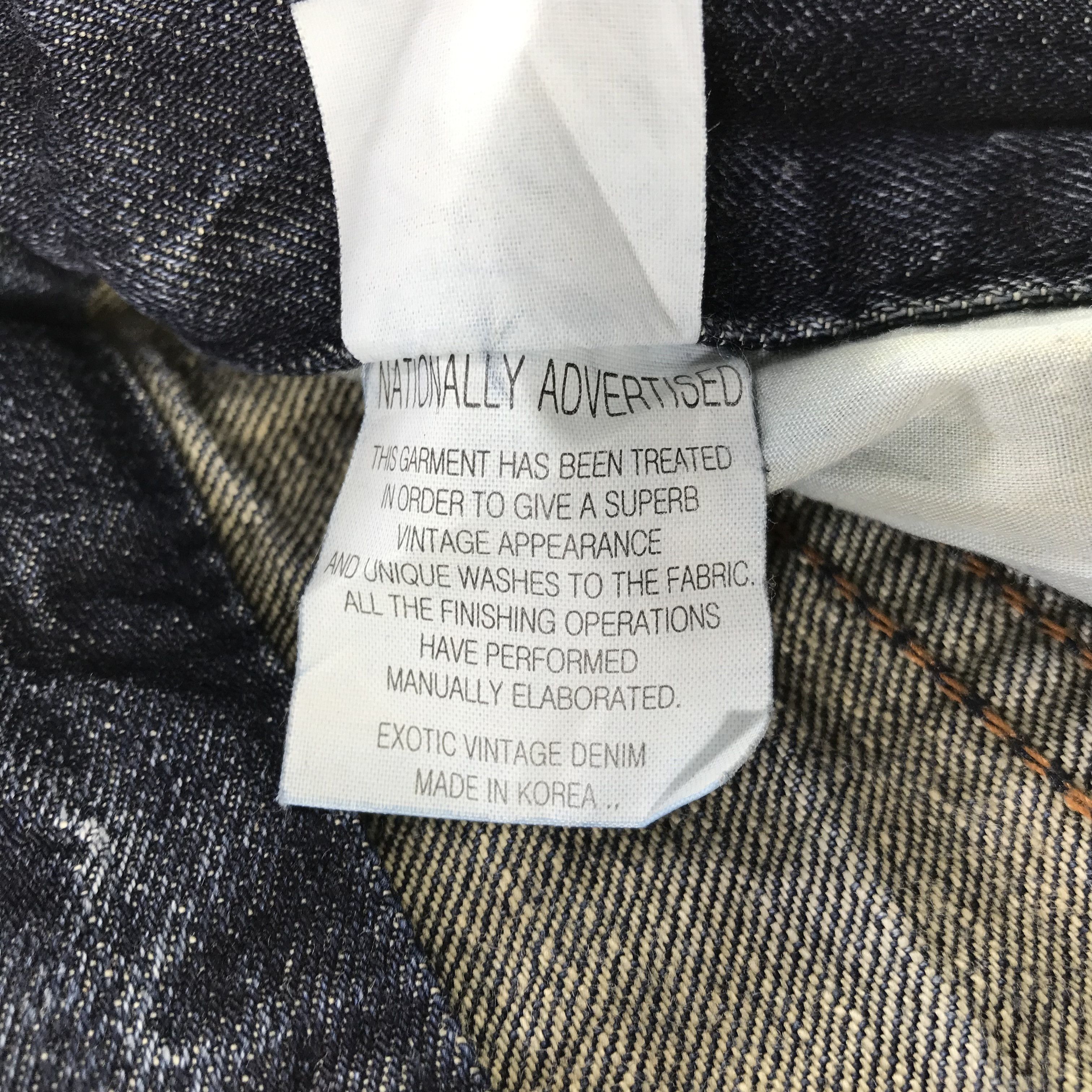 Japanese Brand Yoshitomo Nara Lolita Jeans Zipper Pocket Faded Blue Denim Size US 32 / EU 48 - 15 Thumbnail