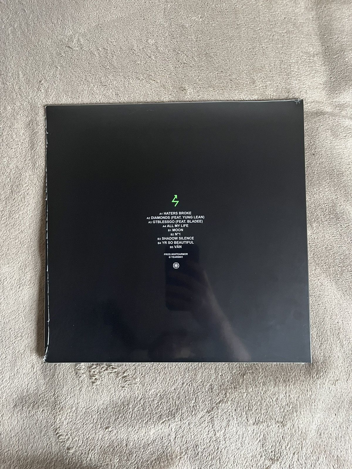 Drain Gang × Sad Boys Thaiboy Digital Tiger 12” Vinyl Record 2nd Pressing Size ONE SIZE - 3 Thumbnail