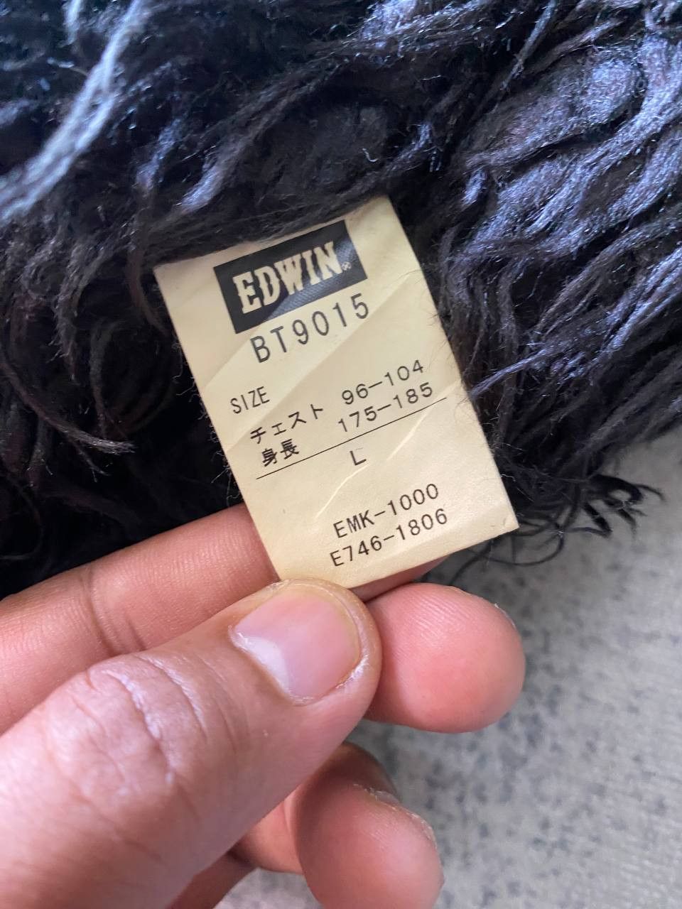 Edwin × Japanese Brand Edwin Trucker Jacket Faux Fur Lining Size US M / EU 48-50 / 2 - 11 Thumbnail