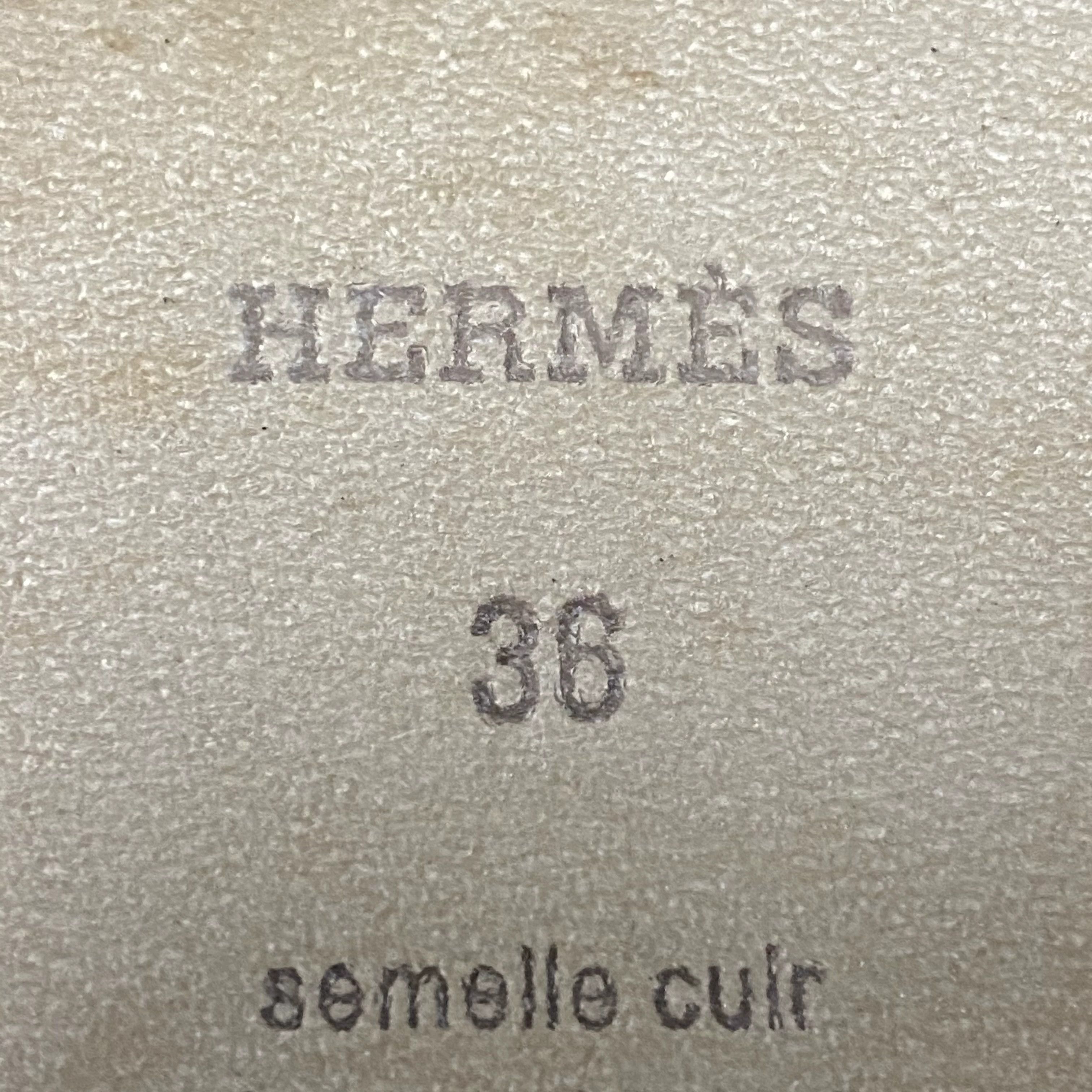 Hermes Hermes Colorblocked Slippers Women's 36 Size US 5.5 / IT 35.5 - 8 Thumbnail
