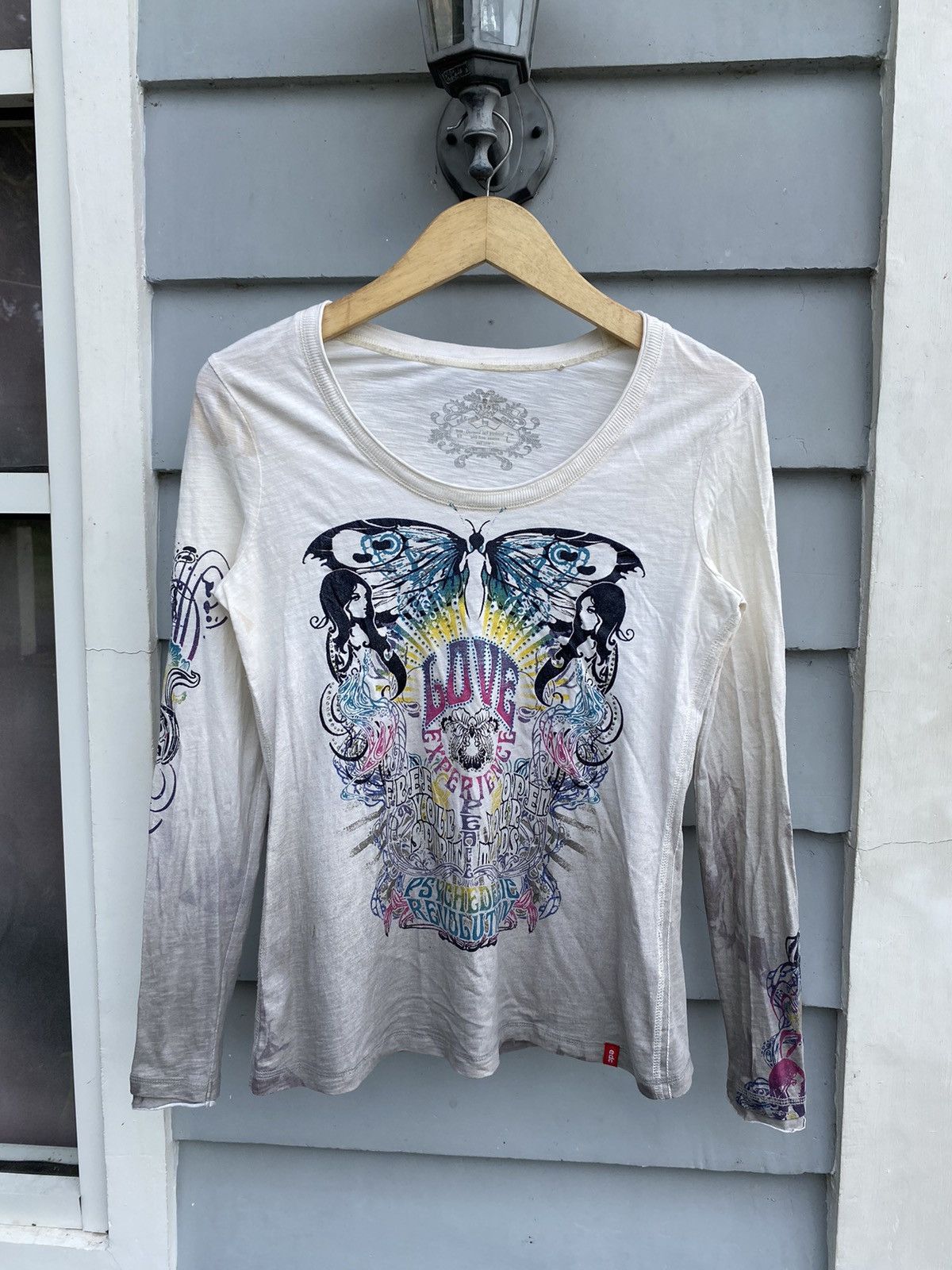 Esprit Esprit Psychedelic Graphic with Crazy Details & Crazy Design Size L / US 10 / IT 46 - 1 Thumbnail