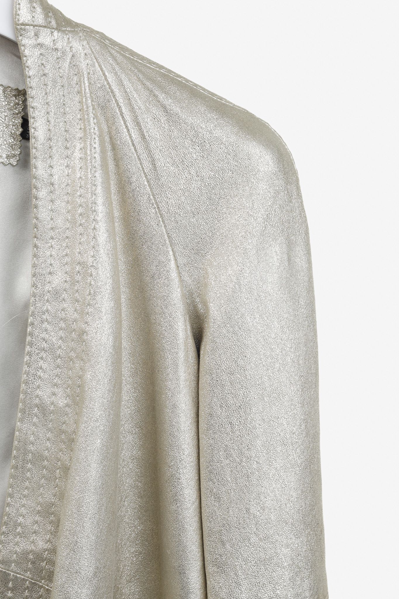 Donna Karan Donna Karan Vintage Golden Lambskin Suede Jacket Size M / US 6-8 / IT 42-44 - 5 Thumbnail