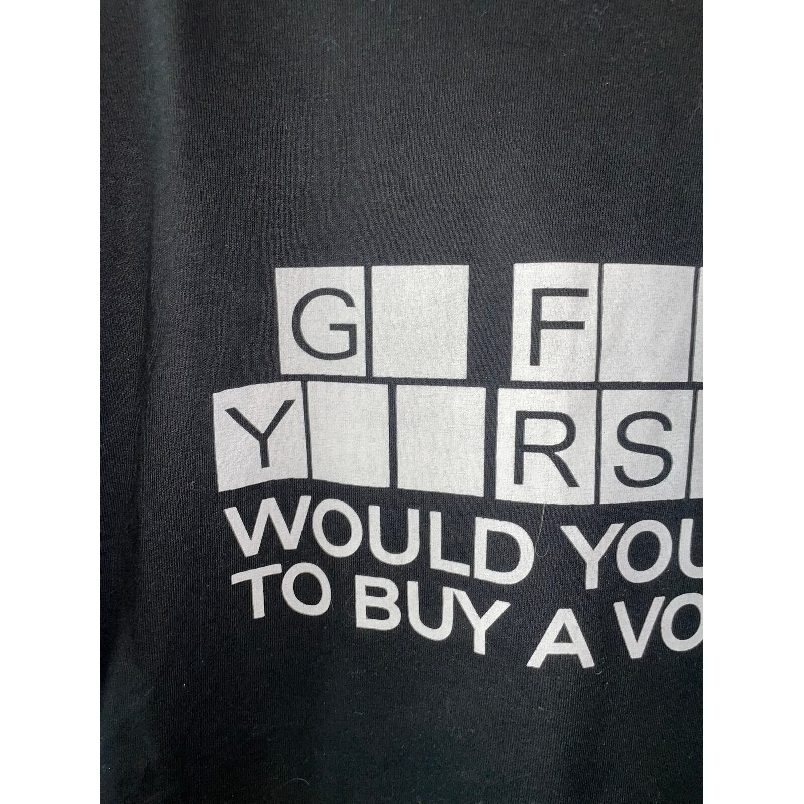 Gildan Vintage Go F Yourself Shirt Buy A Vowel Humor Tee Funny XL Size US XL / EU 56 / 4 - 2 Thumbnail