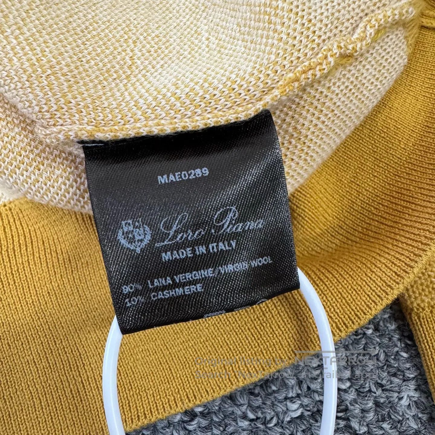Loro Piana LORO PIANA Cashmere and wool sweater| Size US M / EU 48-50 / 2 - 6 Thumbnail