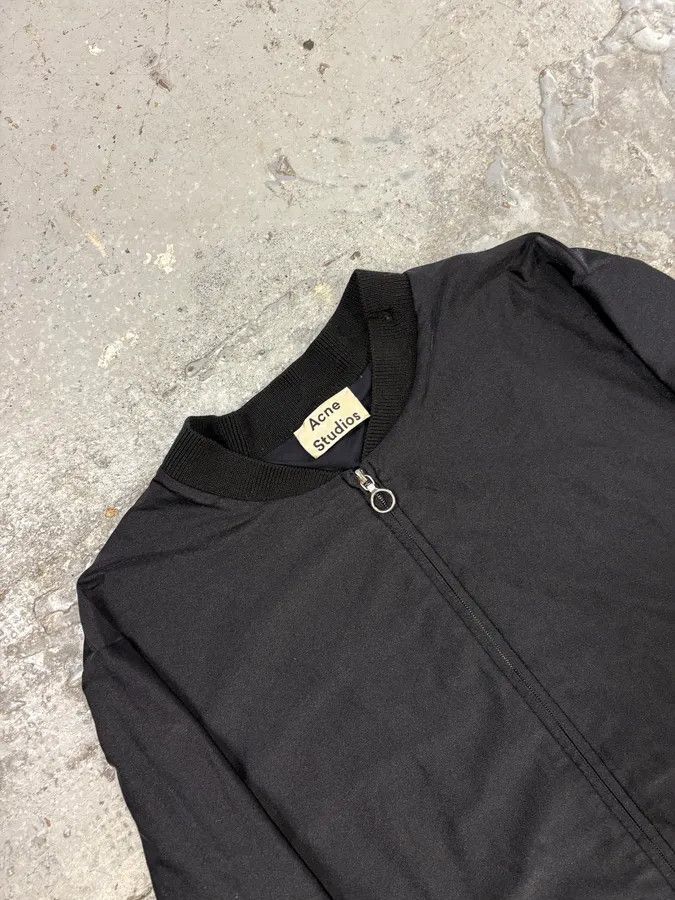 Acne Studios AW2015 Acne Studios Light Black Bomber Jacket Size US M / EU 48-50 / 2 - 9 Thumbnail