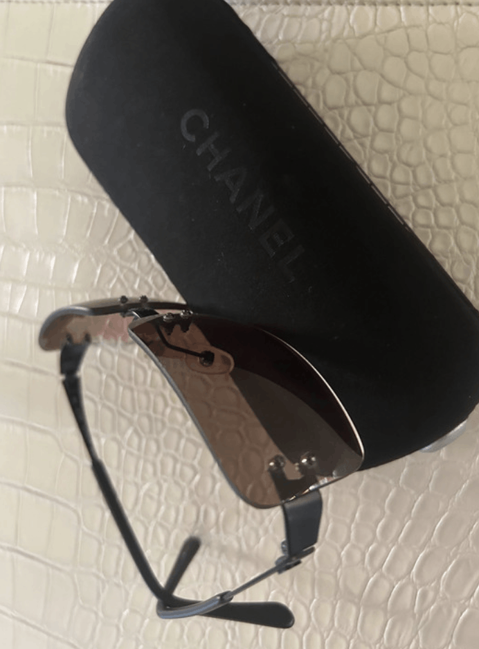 Chanel Сhanel Sunglasses Logo Rimless Sport Vintage 90s Pop EX0246 Size ONE SIZE - 3 Thumbnail