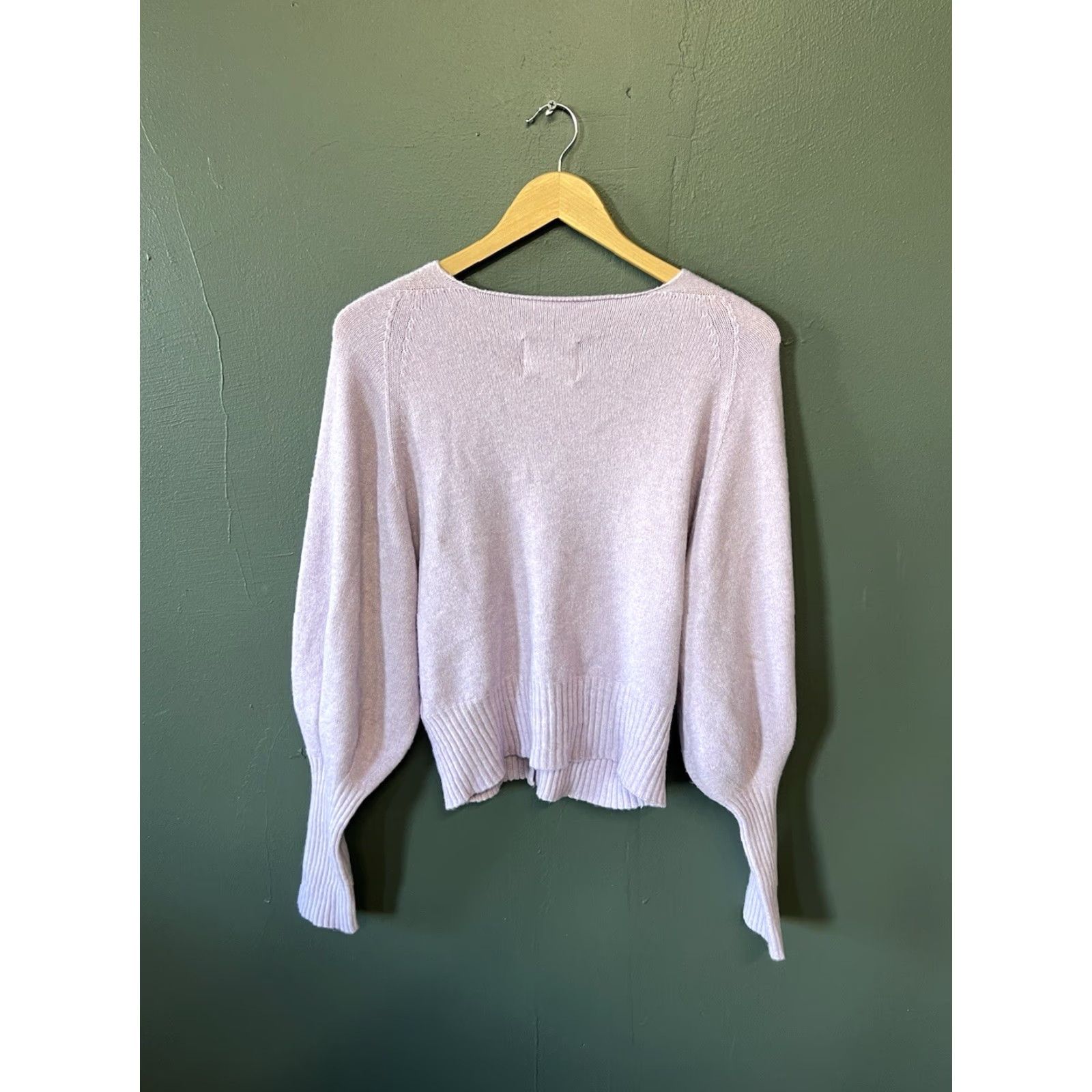 APPARIS VINTAGE Apparis Cardigan Sweater Womens Purple Button Long Sleeve Size L Size L / US 10 / IT 46 - 2 Thumbnail