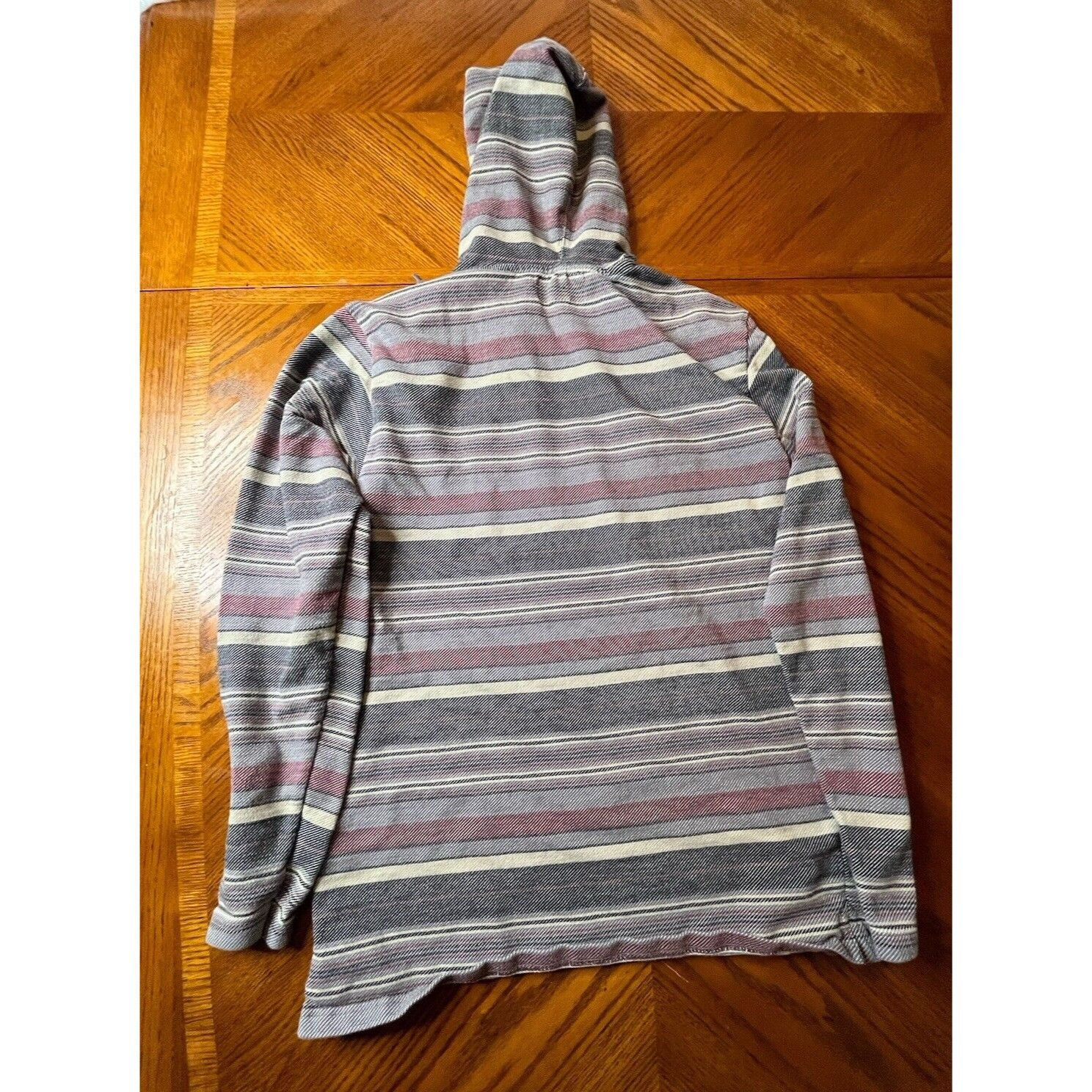 Billabong billabong hoodie size XL stripe surf pullover y2k Size US XL / EU 56 / 4 - 4 Thumbnail