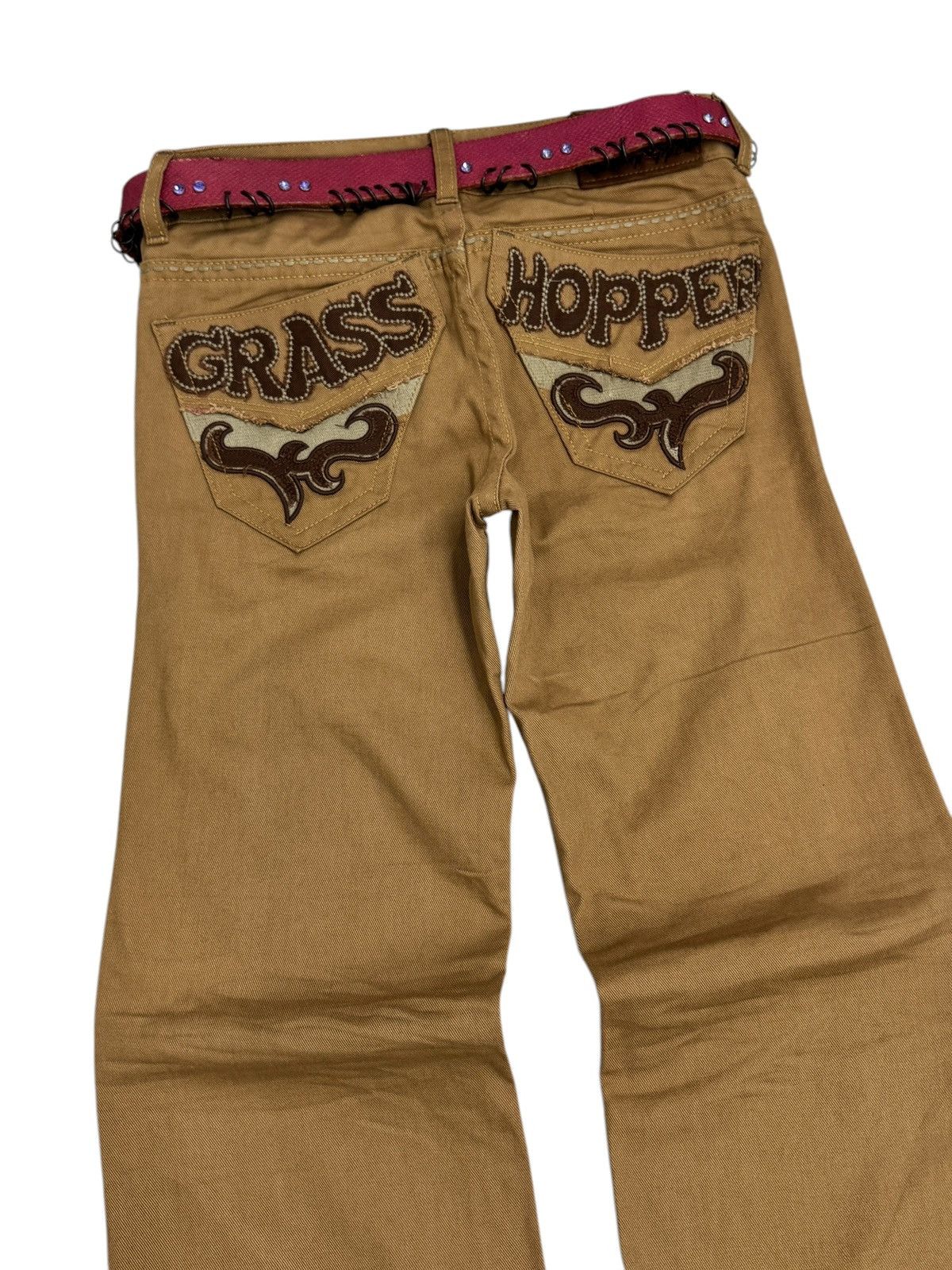 Hysteric Glamour × Japanese Brand × Seditionaries Flared GRASS HOPPER Seditionaries Back Embroidered Size US 28 / EU 44 - 10 Thumbnail