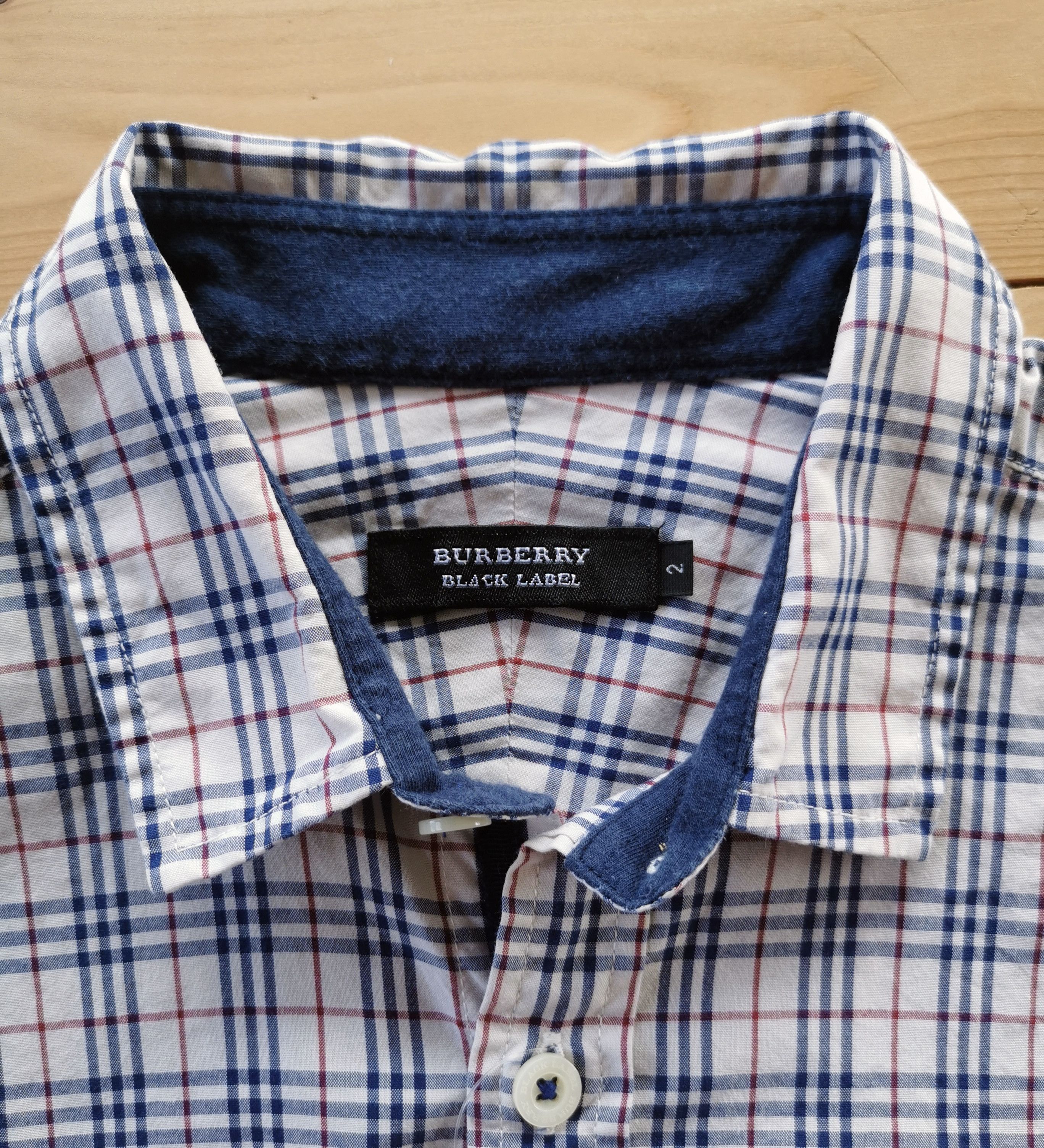 Burberry Burberry Nova Check Raglan Button Up Shirts Size US M / EU 48-50 / 2 - 9 Thumbnail