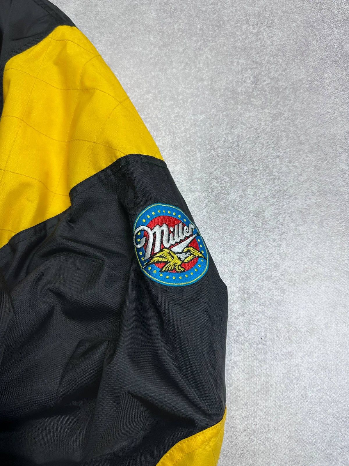 Nutmeg Vintage Nutmeg Mills Nascar Ford Wallace Racing Jacket L Size US L / EU 52-54 / 3 - 6 Thumbnail
