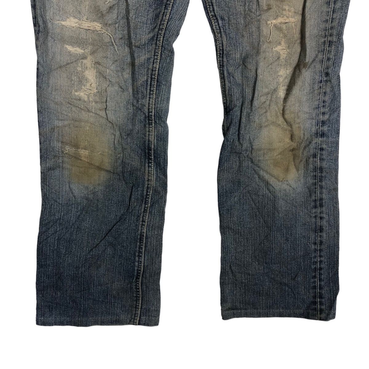 Japanese Brand 🔥90’s VINTAGE DISTRESSED DENIM JEANS LEE RIDERS Size US 30 / EU 46 - 4 Thumbnail