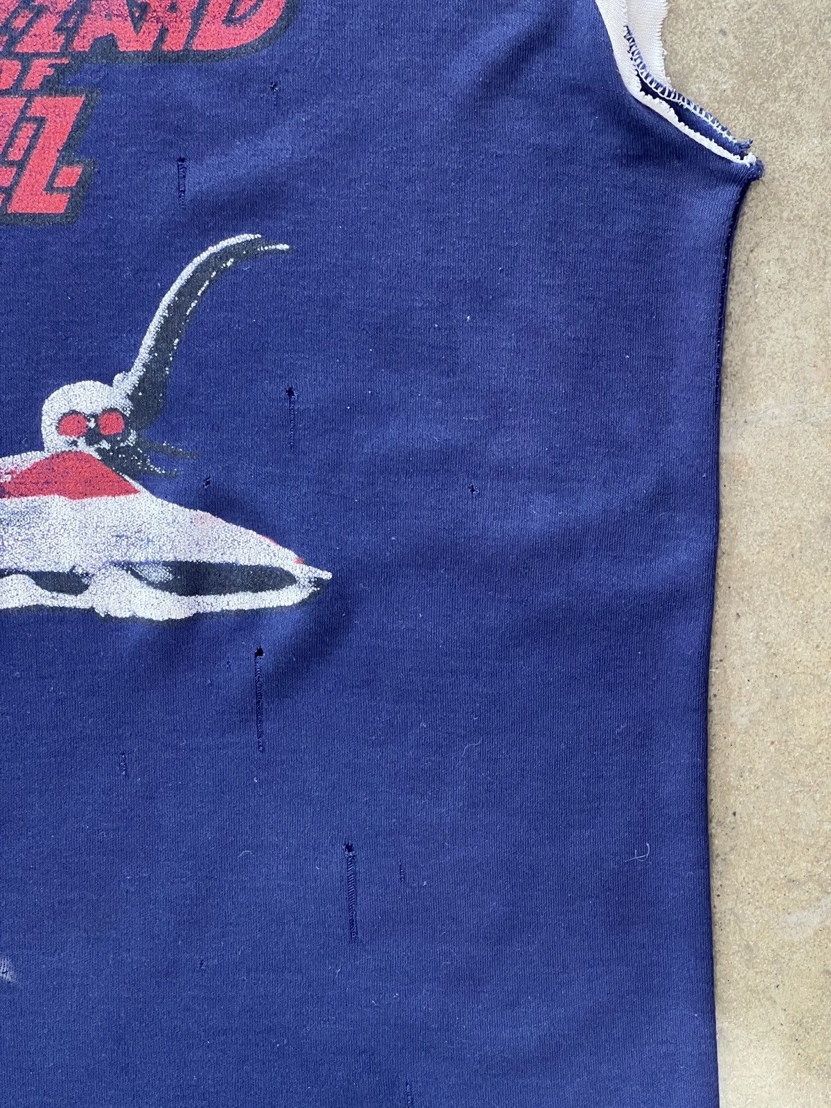 Band Tees Vintage 1981 Ozzy Osbourne Blizzard of Ozz Tour Tee Large Size US L / EU 52-54 / 3 - 8 Thumbnail