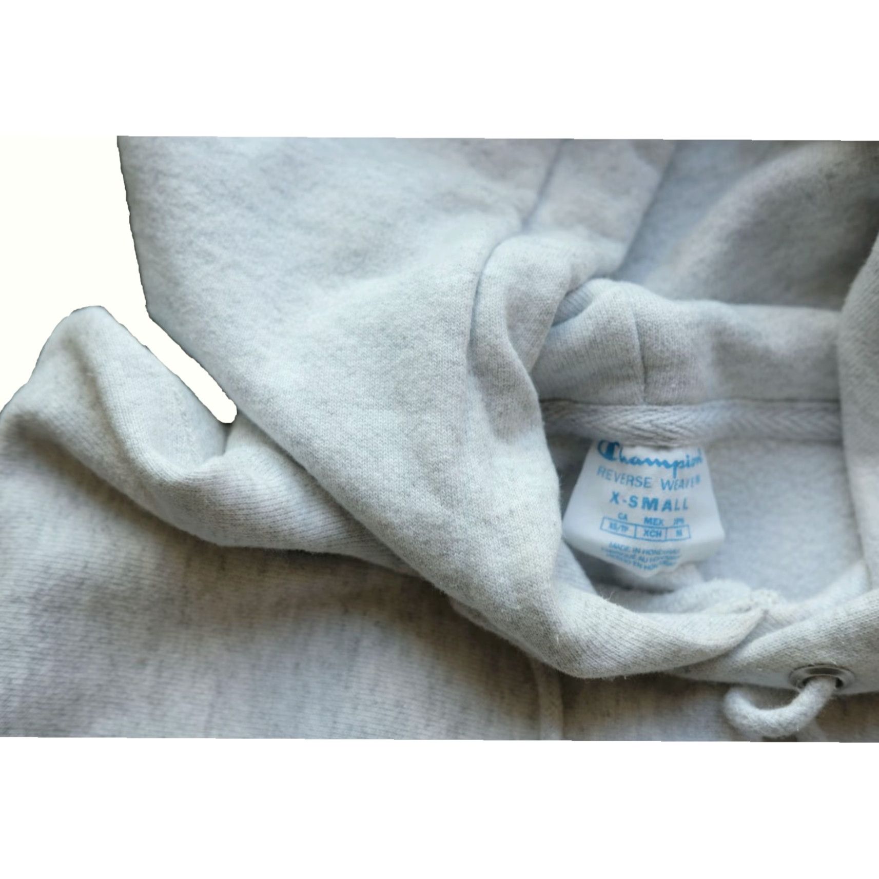 Champion VINTAGE CHAMPION REVERSE WEAVE Hoodie Sweatshirt Men XS Gray 90s Y2K Pullover Hooded Regular Fit Size US XS / EU 42 / 0 - 4 Thumbnail