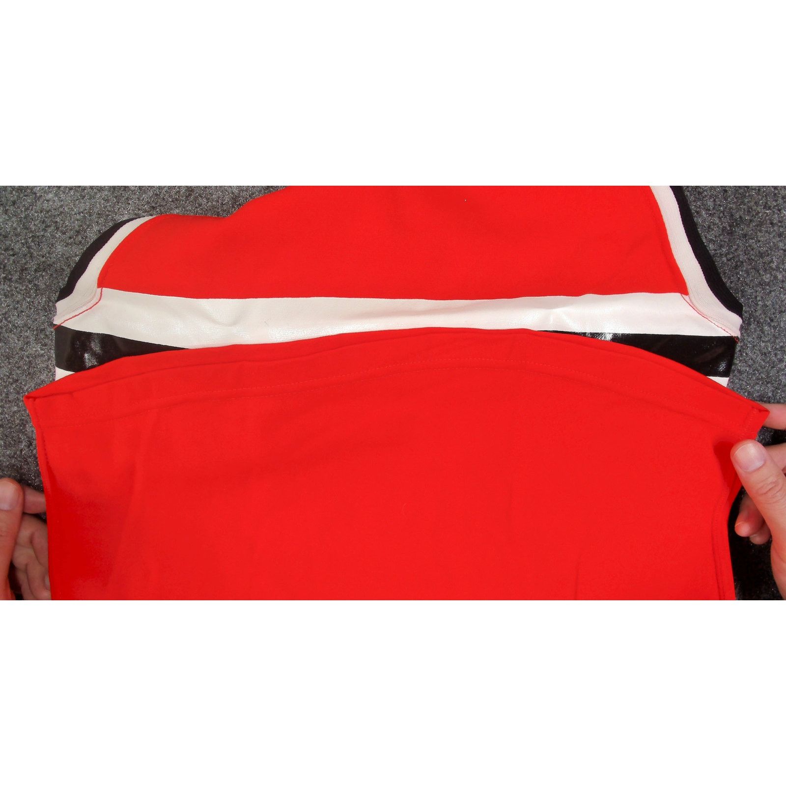 Vintage Vintage 70s Deep Armhole Nylon Track Jersey J609 Size US XS / EU 42 / 0 - 7 Thumbnail