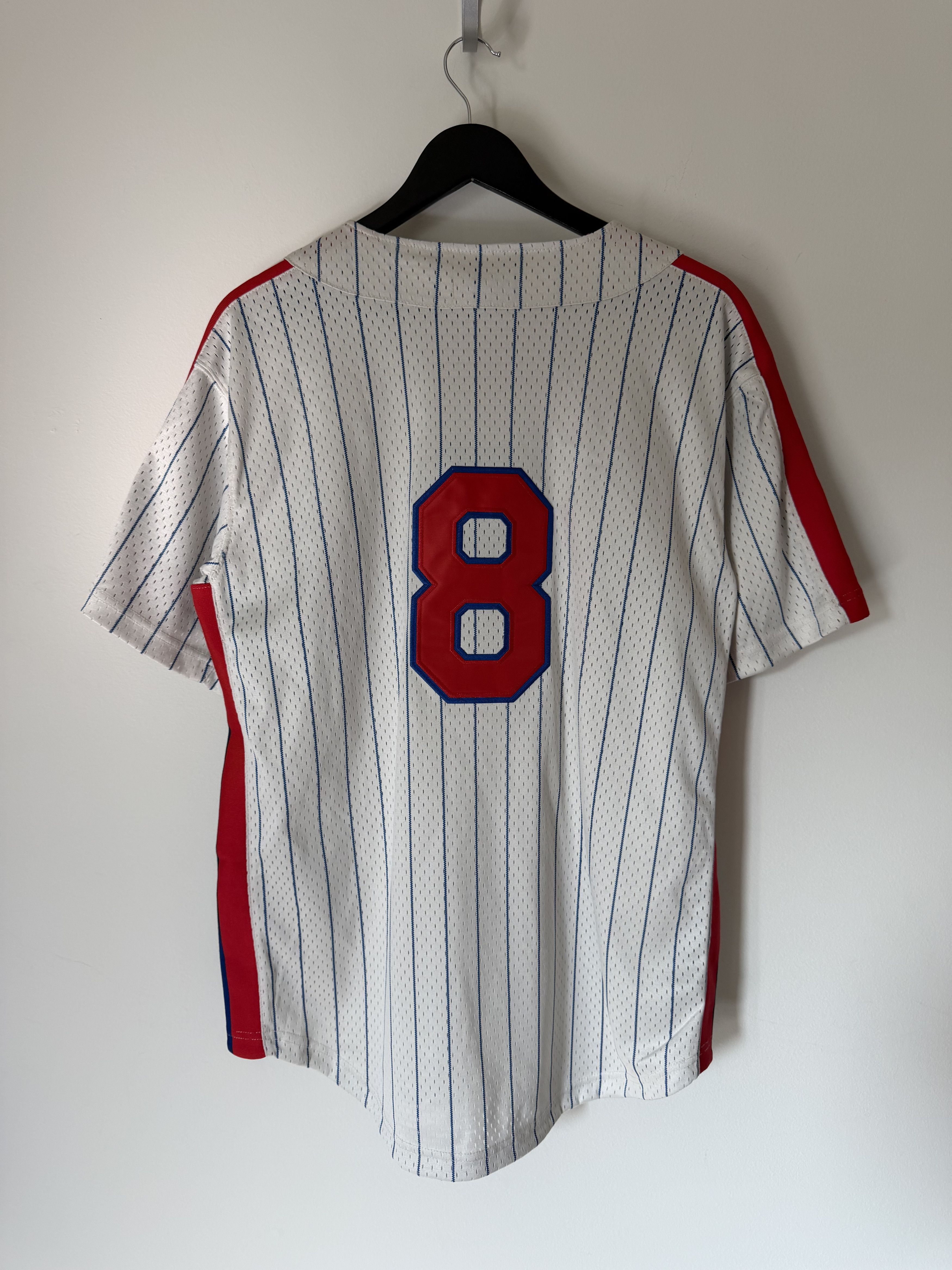 Ebbets Field Flannels Ebbets Field Reddy Kilowatt Pinstripe Mesh Jersey Size US XL / EU 56 / 4 - 5 Thumbnail