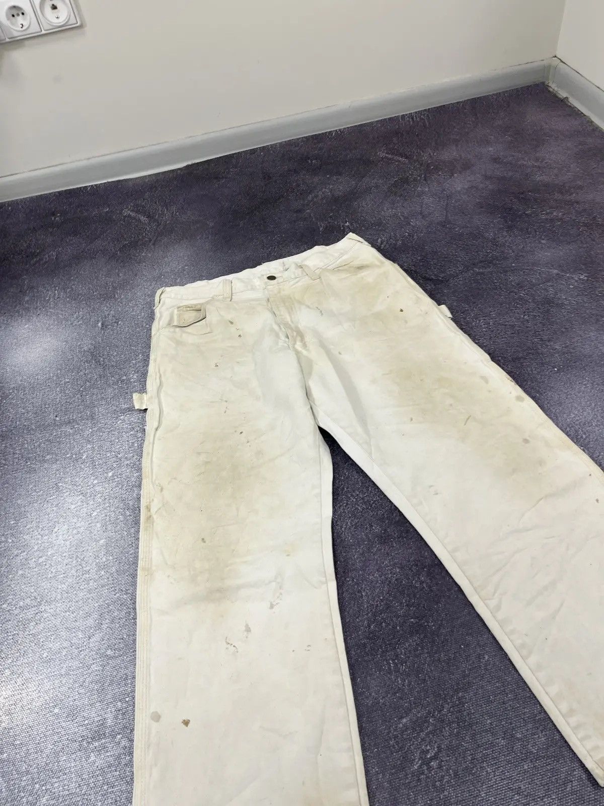 Dickies × Vintage Vintage Dickies Distressed Y2K Work USA Hype Baggy Pants Size US 33 - 10 Thumbnail