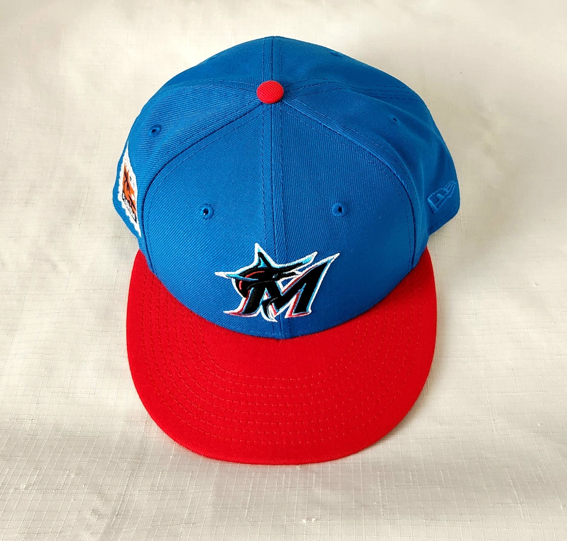 New Era Hat Club Miami Marlins 2021 Postage Stamp New Era 7 5/8 Size ONE SIZE - 2 Thumbnail