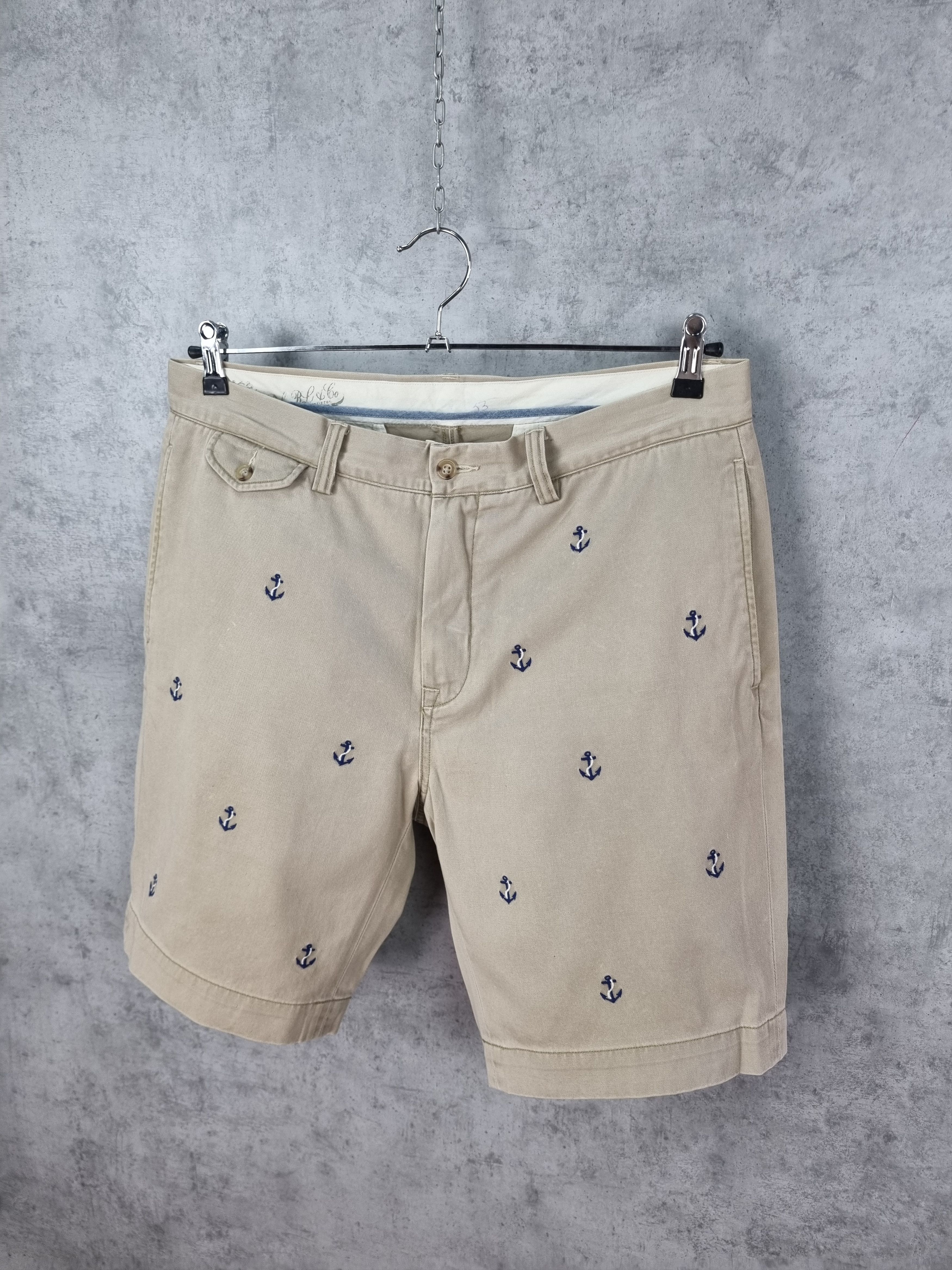 Polo Ralph Lauren × Ralph Lauren Ralph Lauren Anchors Embroidery Marina Summer Shorts Size US 34 / EU 50 - 1 Thumbnail