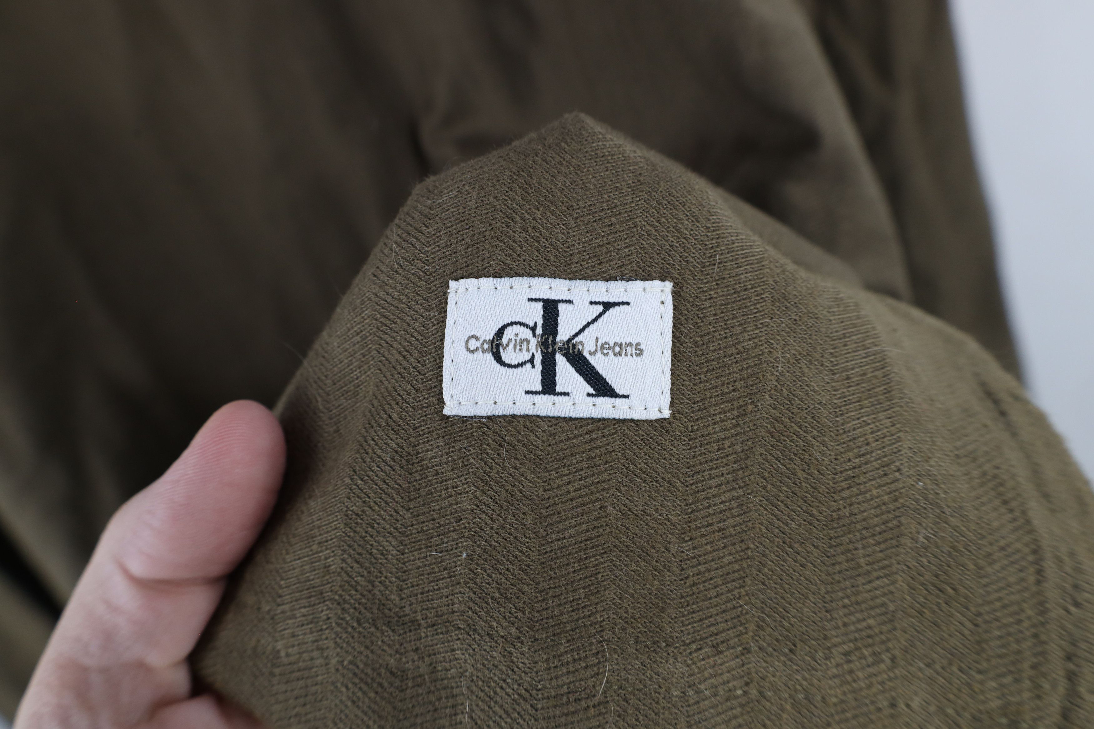 Calvin Klein × Vintage Deadstock Vintage 90s Calvin Klein Long Sleeve Polo Size US M / EU 48-50 / 2 - 4 Thumbnail