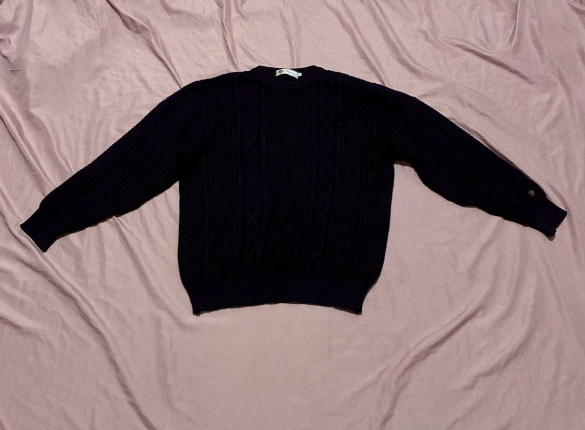 Other MADE IN FRANCE BUSNEL HEAVY KNITTED WOOL FISHERMAN CREWNECK Size US L / EU 52-54 / 3 - 12 Thumbnail