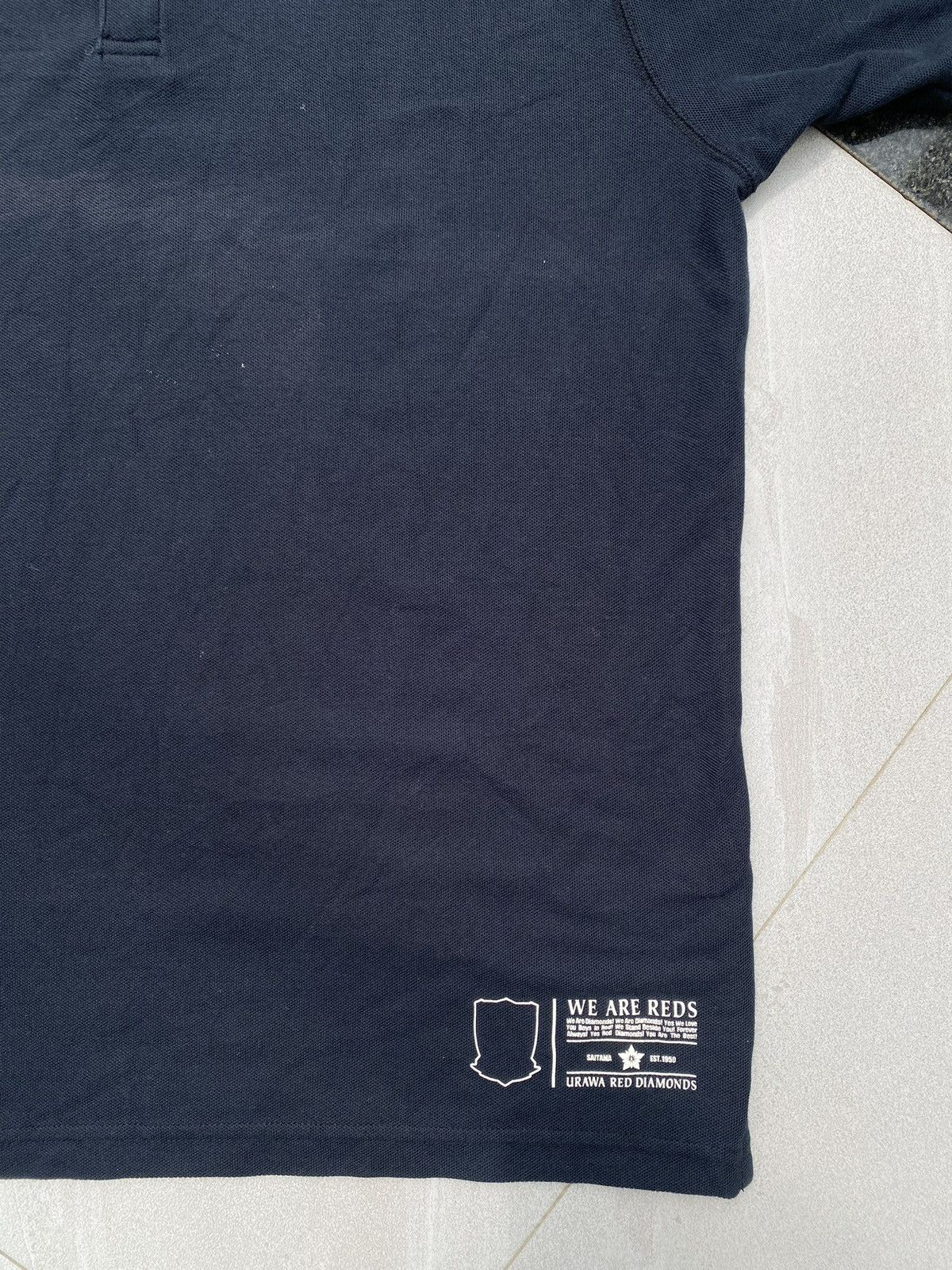 Nike × Vintage 90’s NIKE RARE WE ARE REDS MULTI LOGO Y2K RETRO POLO TEE Size US L / EU 52-54 / 3 - 5 Thumbnail
