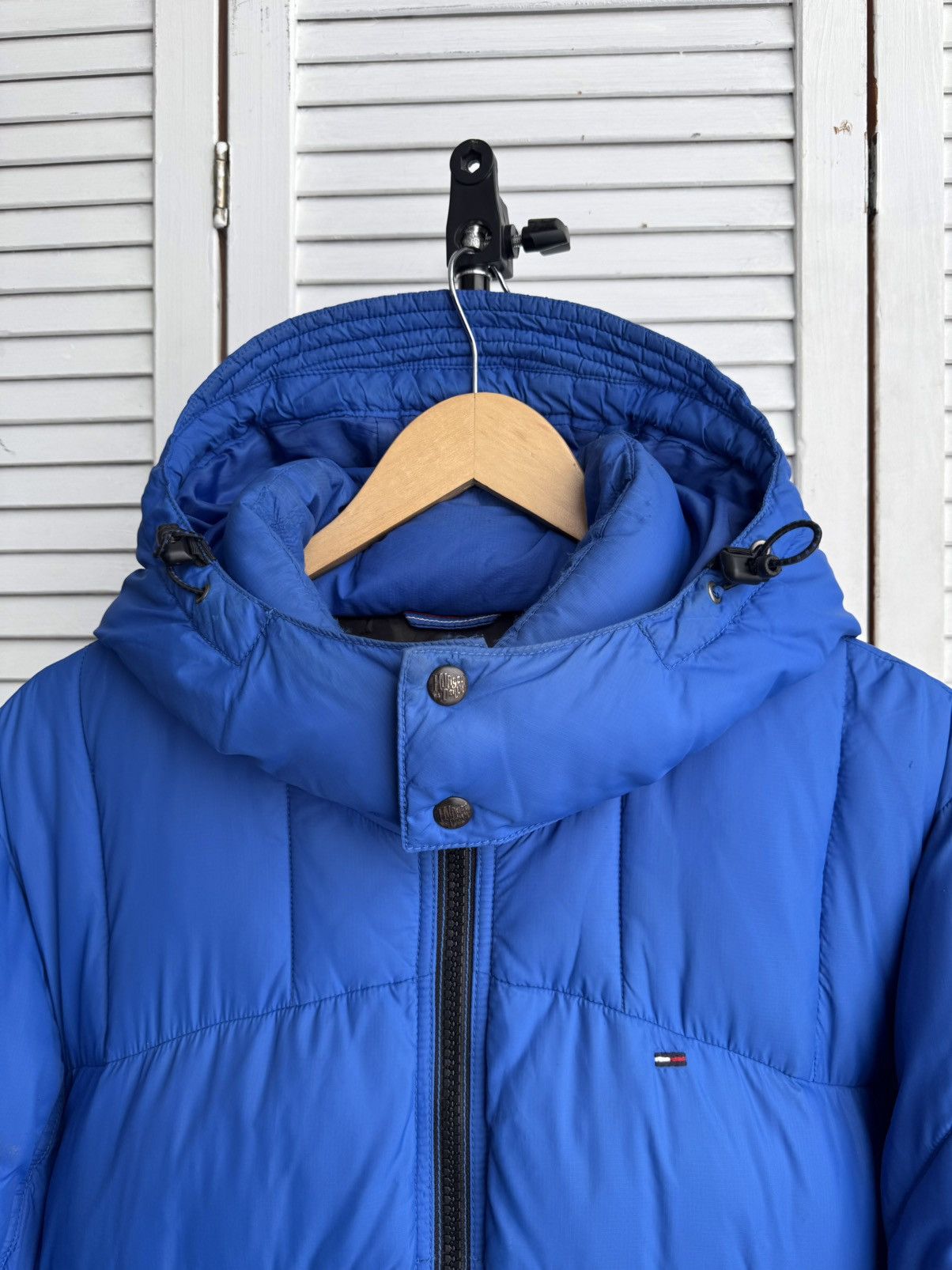 Tommy Hilfiger Vintage Tommy Hilfiger Denim Puffer Jacket Blue Y2K Size US M / EU 48-50 / 2 - 8 Thumbnail