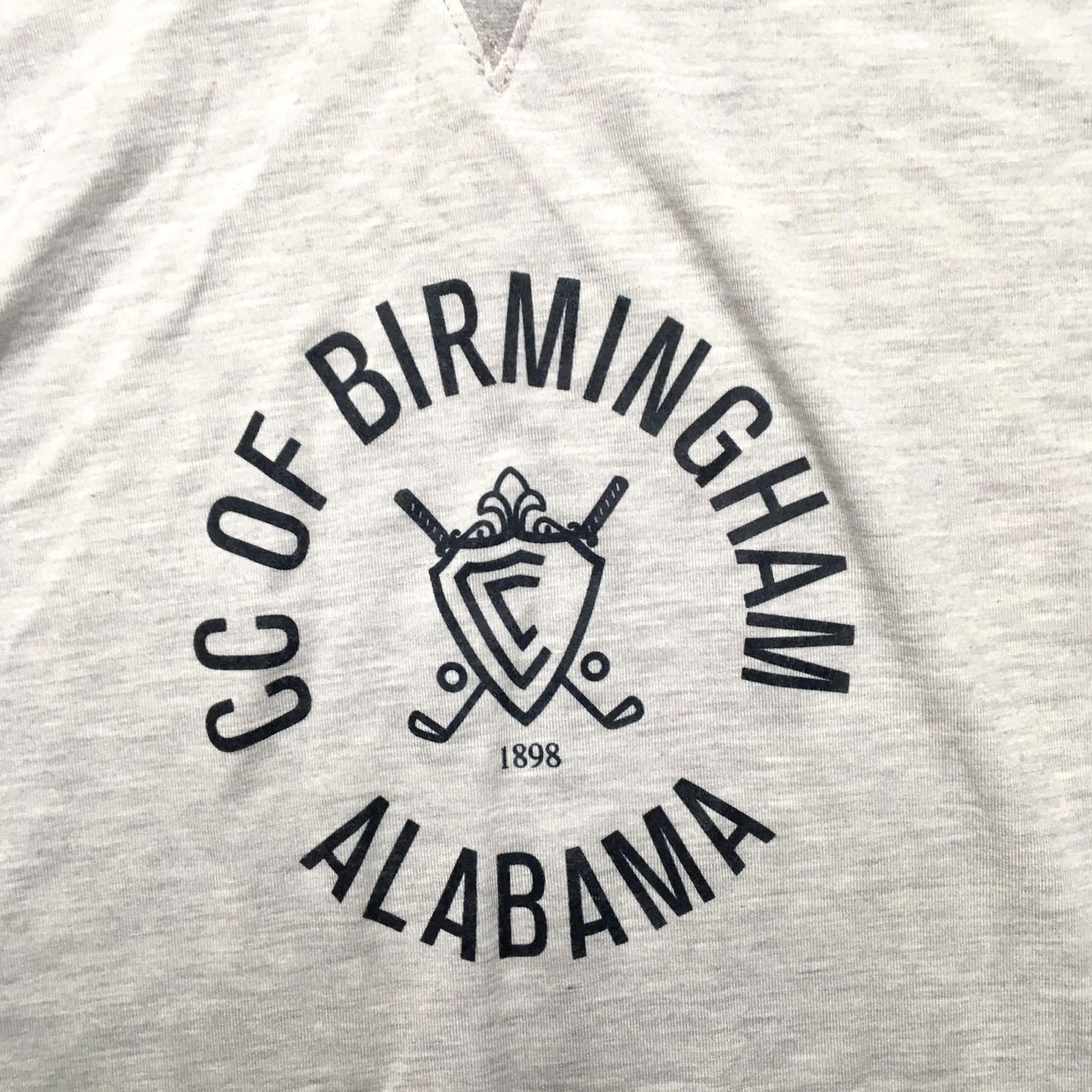 Vintage 2UNDR Hooded Shirt Mens XL Gray CC OF BIRMINGHAM ALABAMA Golf Tee Performance First Layer Size US XL / EU 56 / 4 - 6 Thumbnail