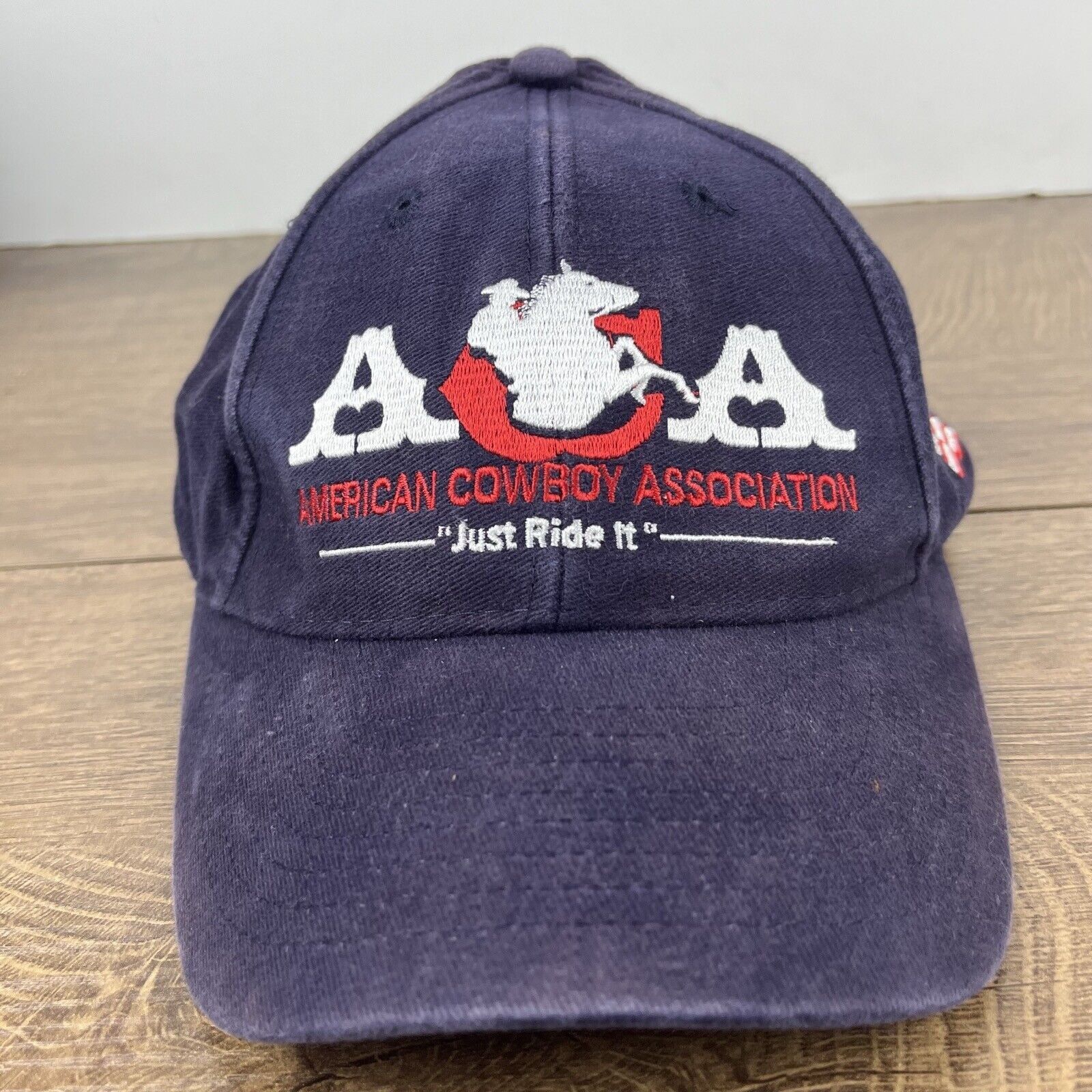 Other ACA Hat American Cowboy Association Hat Blue Cap Adjustable Size ONE SIZE - 6 Thumbnail