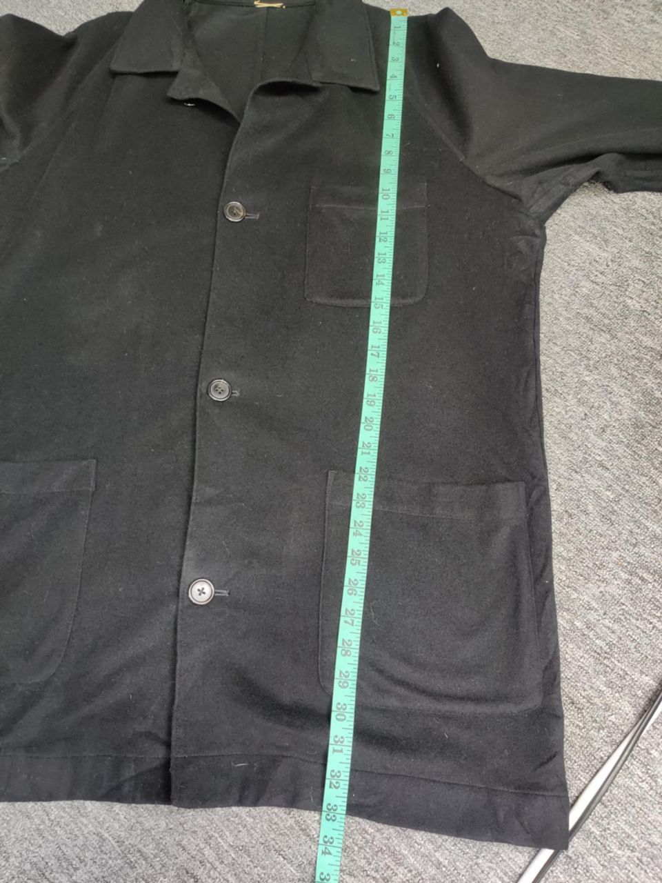 Y's for Men Y's For Men Yohji Yamamoto Wool French Work Jacket Size US L / EU 52-54 / 3 - 15 Thumbnail