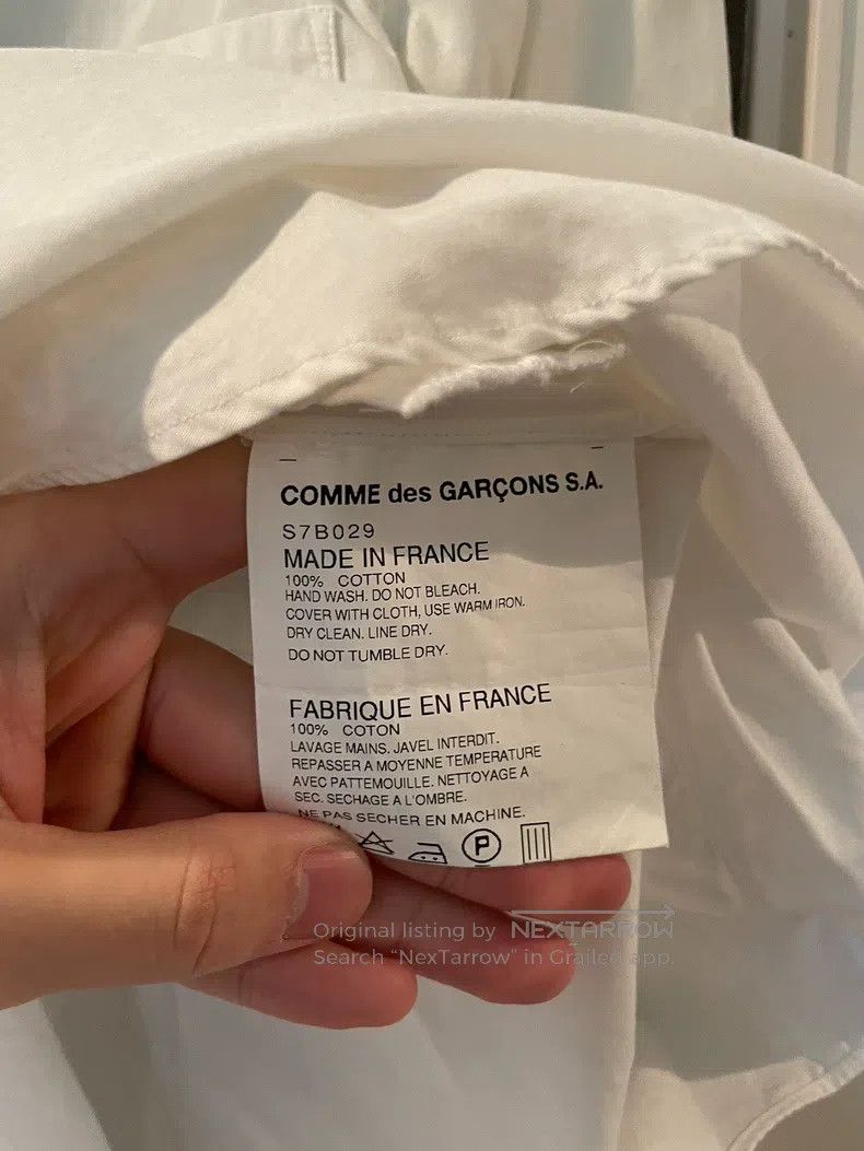 Comme des Garcons Comme des Garcons Half Zip Shirt Size M / US 6-8 / IT 42-44 - 4 Thumbnail