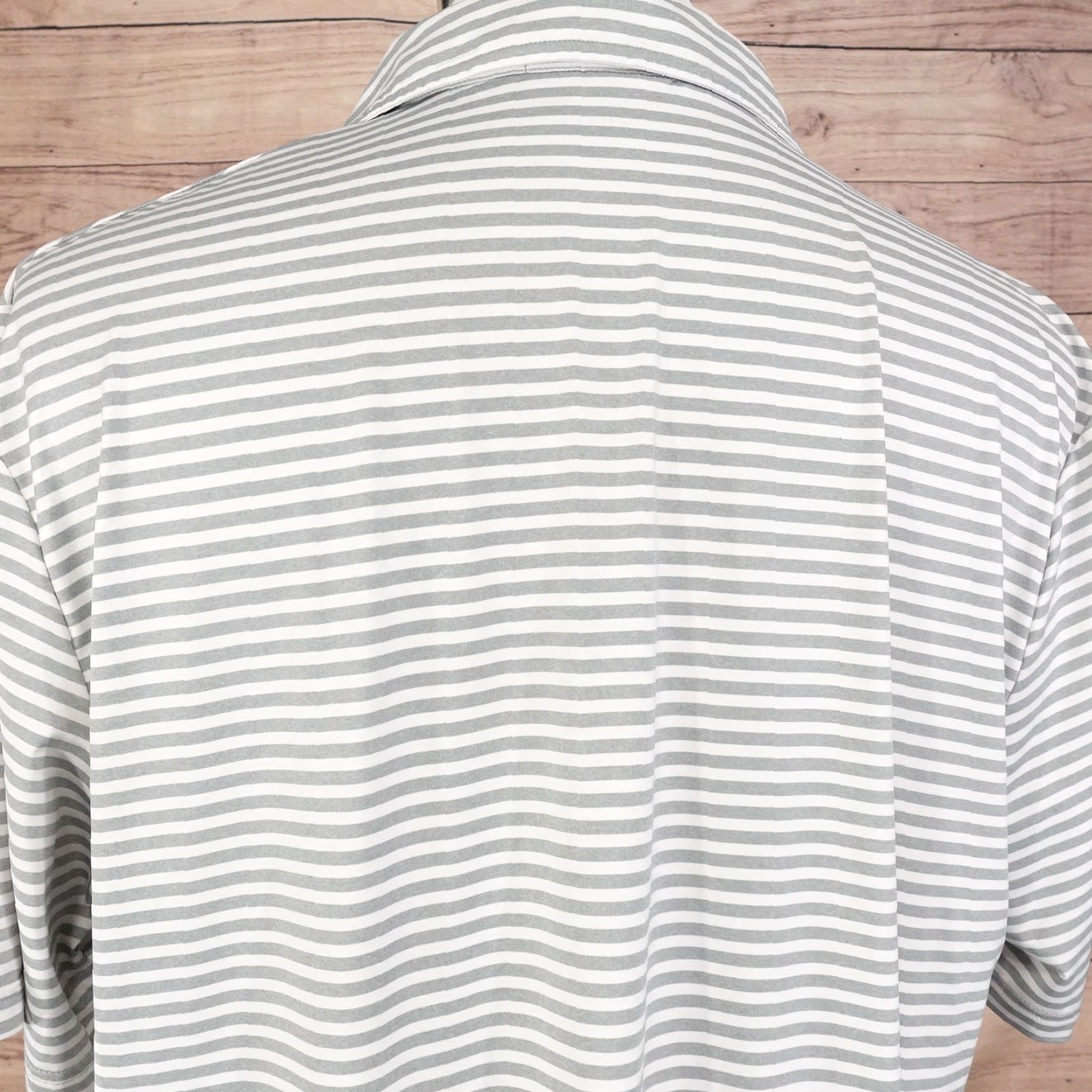 RLX Ralph Lauren Vintage RLX Ralph Lauren Polo Shirt Men Large Short Sleeve Striped Wicking Golf Casual Size US L / EU 52-54 / 3 - 7 Thumbnail