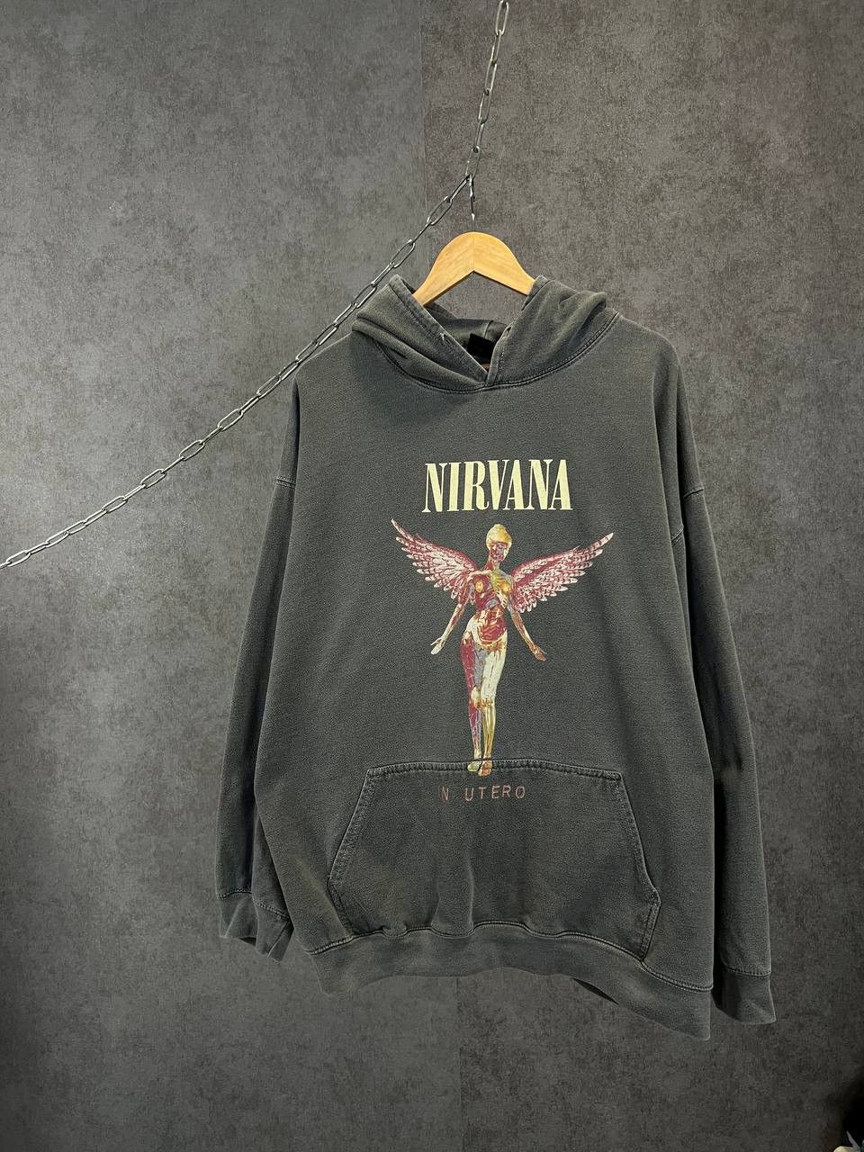Band Tees Nirvana In Utero rock band hoodie Size US XL / EU 56 / 4 - 1 Thumbnail