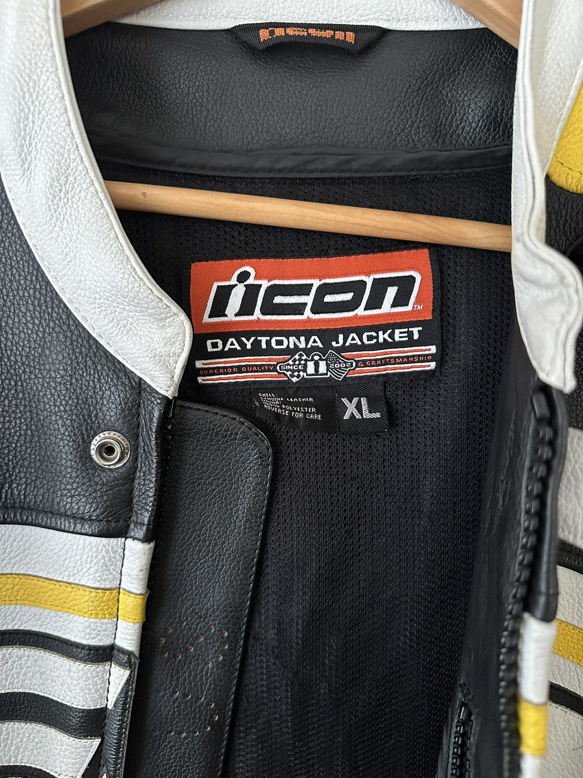 ICON Motorsports Icon Daytona Jacket Size US XL / EU 56 / 4 - 4 Thumbnail