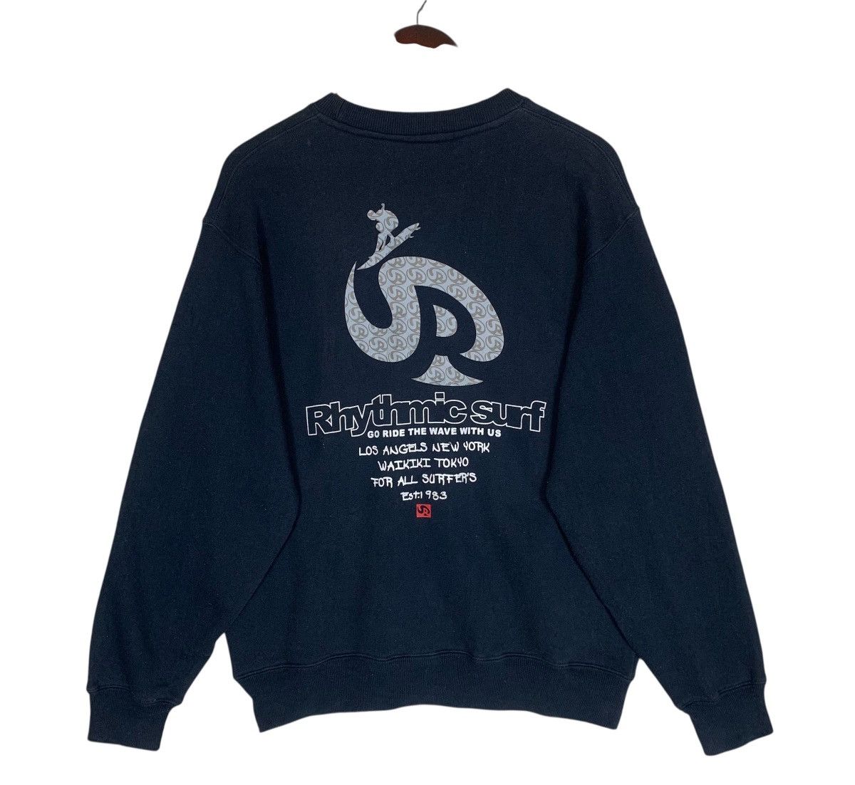 Japanese Brand Vintage Rhythmic Surf SurfStyle JapaneseBrand Sweatshirt Size US M / EU 48-50 / 2 - 7 Thumbnail
