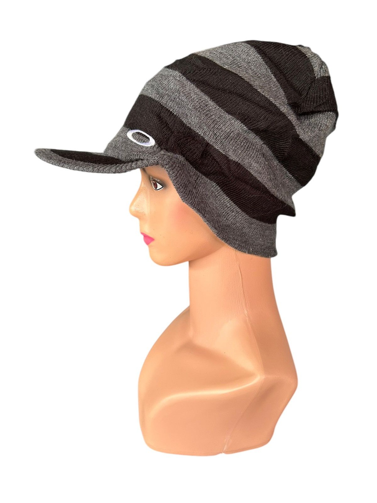 Japanese Brand × Oakley Vintage Oakley Stripe Big Hats Rare ☠️☠️ Size ONE SIZE - 5 Thumbnail