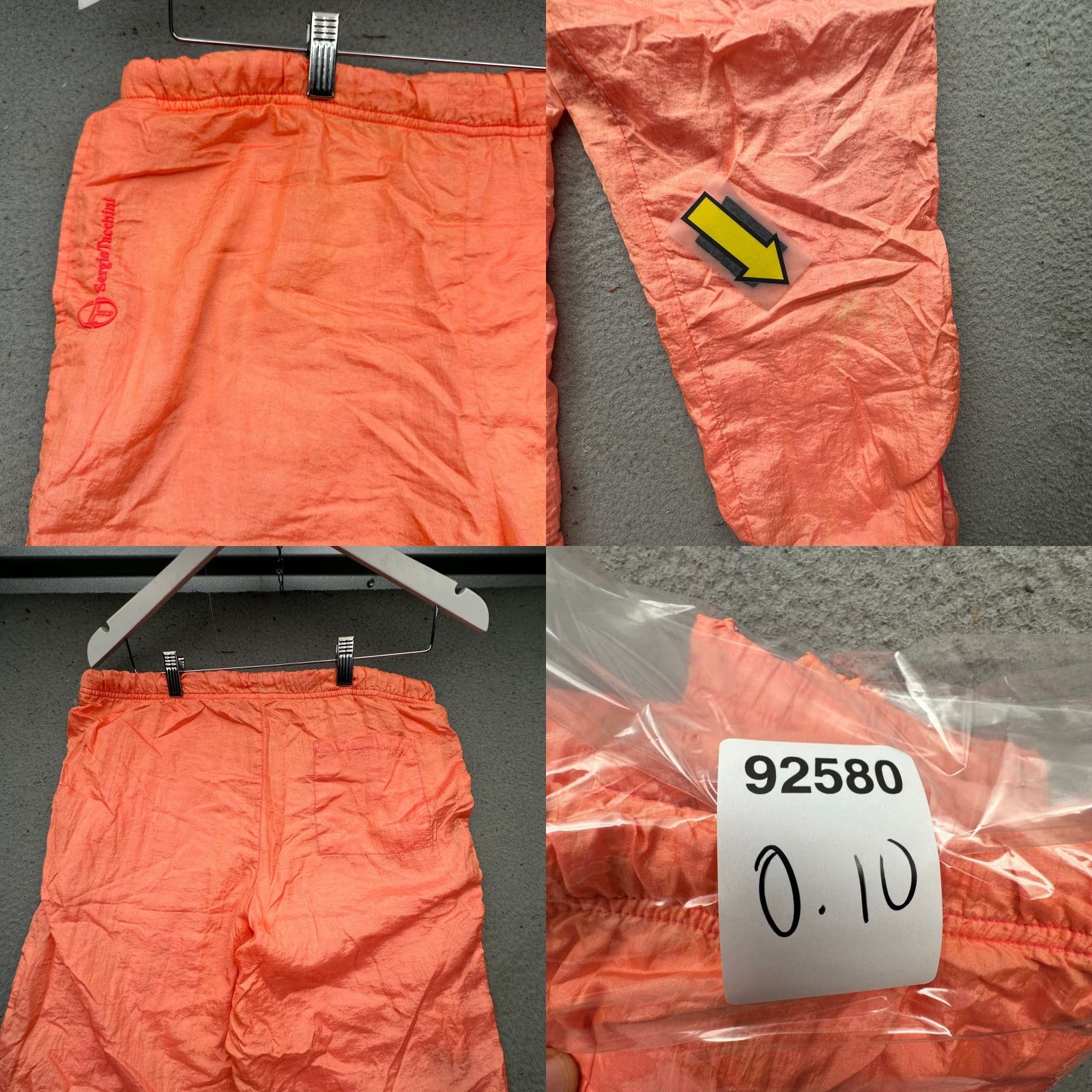 Sergio Tacchini VINTAGE Sergio Tacchini Orange Windbreaker Jogger Pants Womens M 8 Medium 90s 80s Italy Made Mens? Womens Size 24" / US 00 / IT 34 - 9 Thumbnail