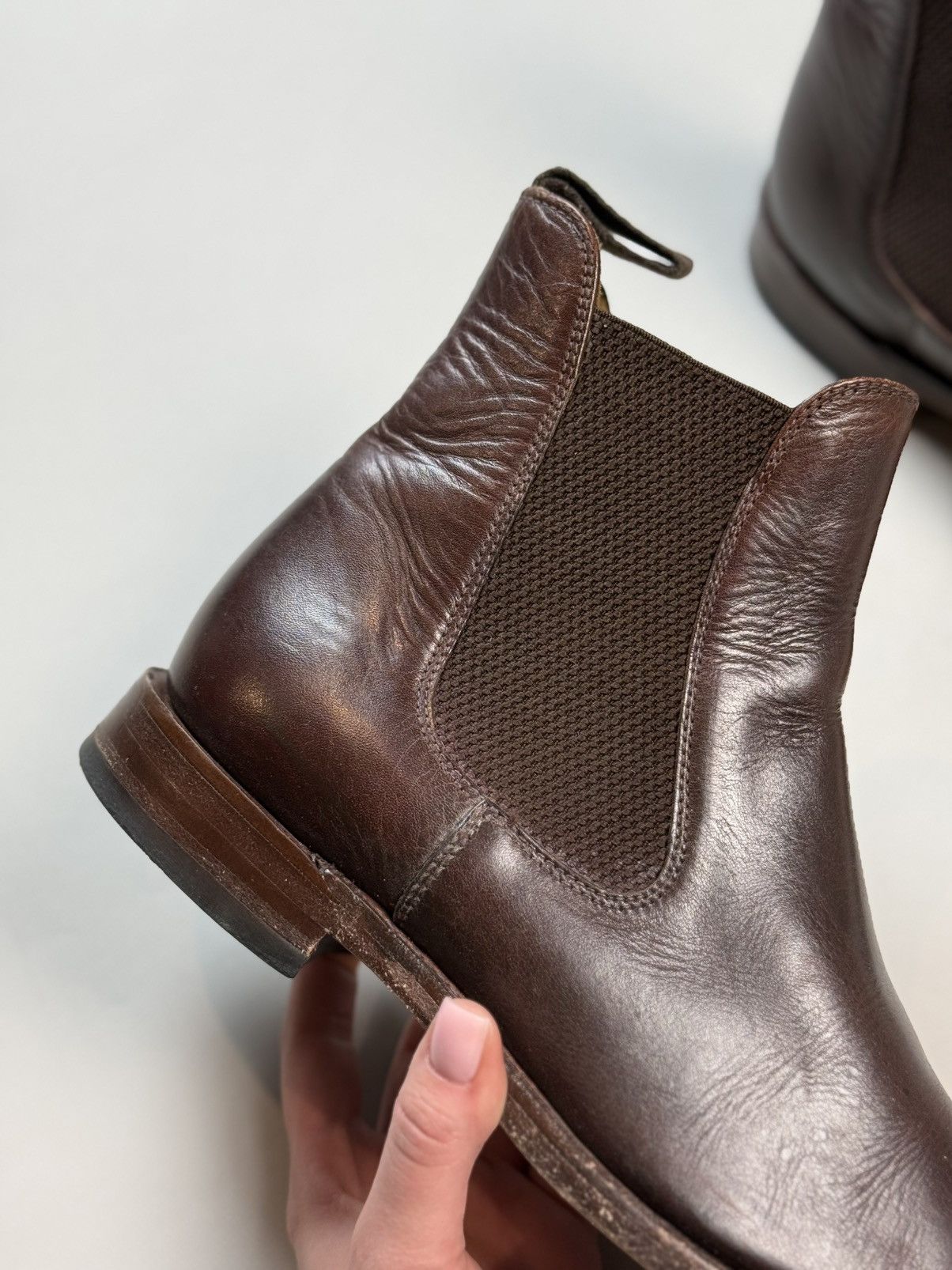 Loake Loake Hickstead Men’s Leather Comfort Chelsea Boots Shoes Size US 10 / EU 43 - 8 Thumbnail