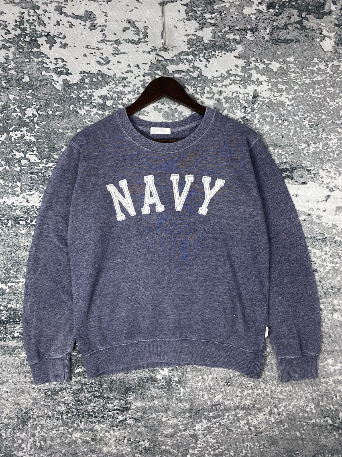 Old Navy Vintage Navy Crewneck Sweatshirts Size US M / EU 48-50 / 2 - 1 Thumbnail