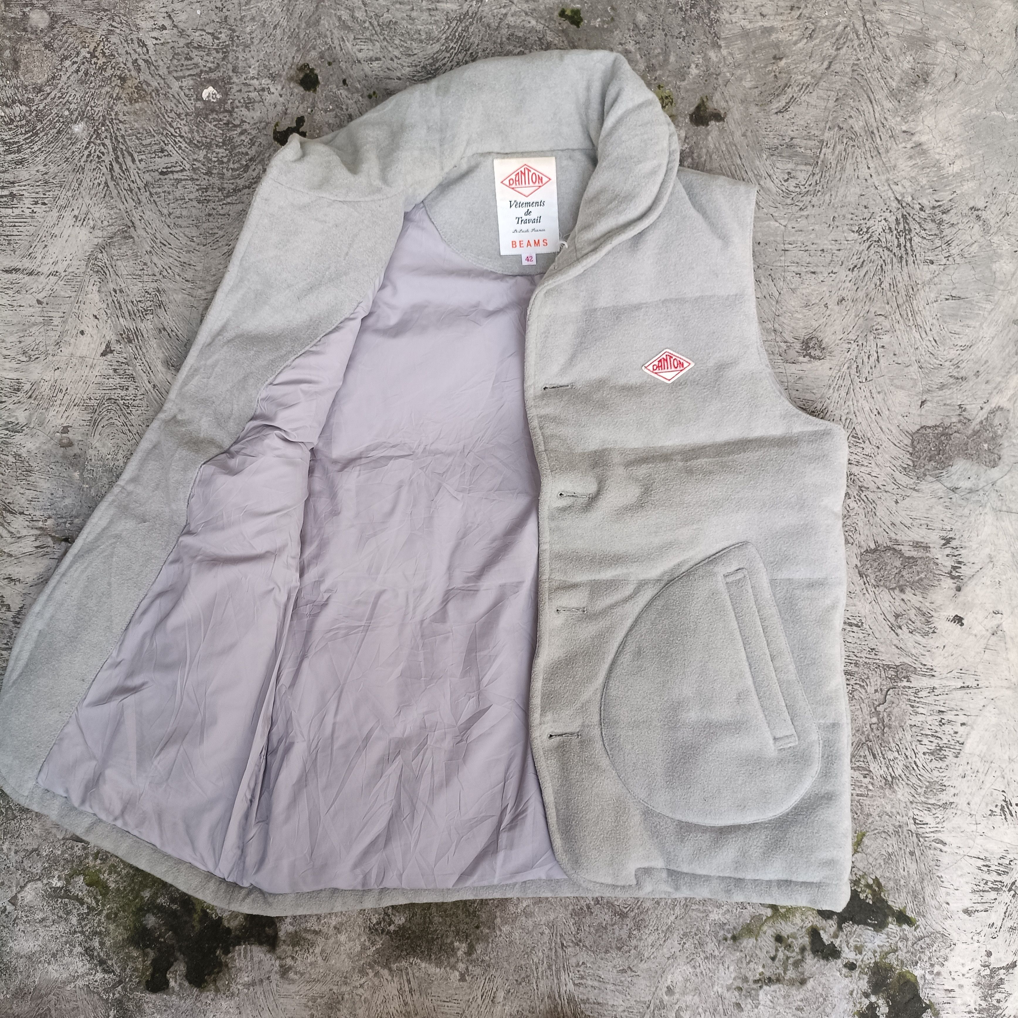 Beams Plus Danton X beams Vest puffer Grey Size US M / EU 48-50 / 2 - 6 Thumbnail