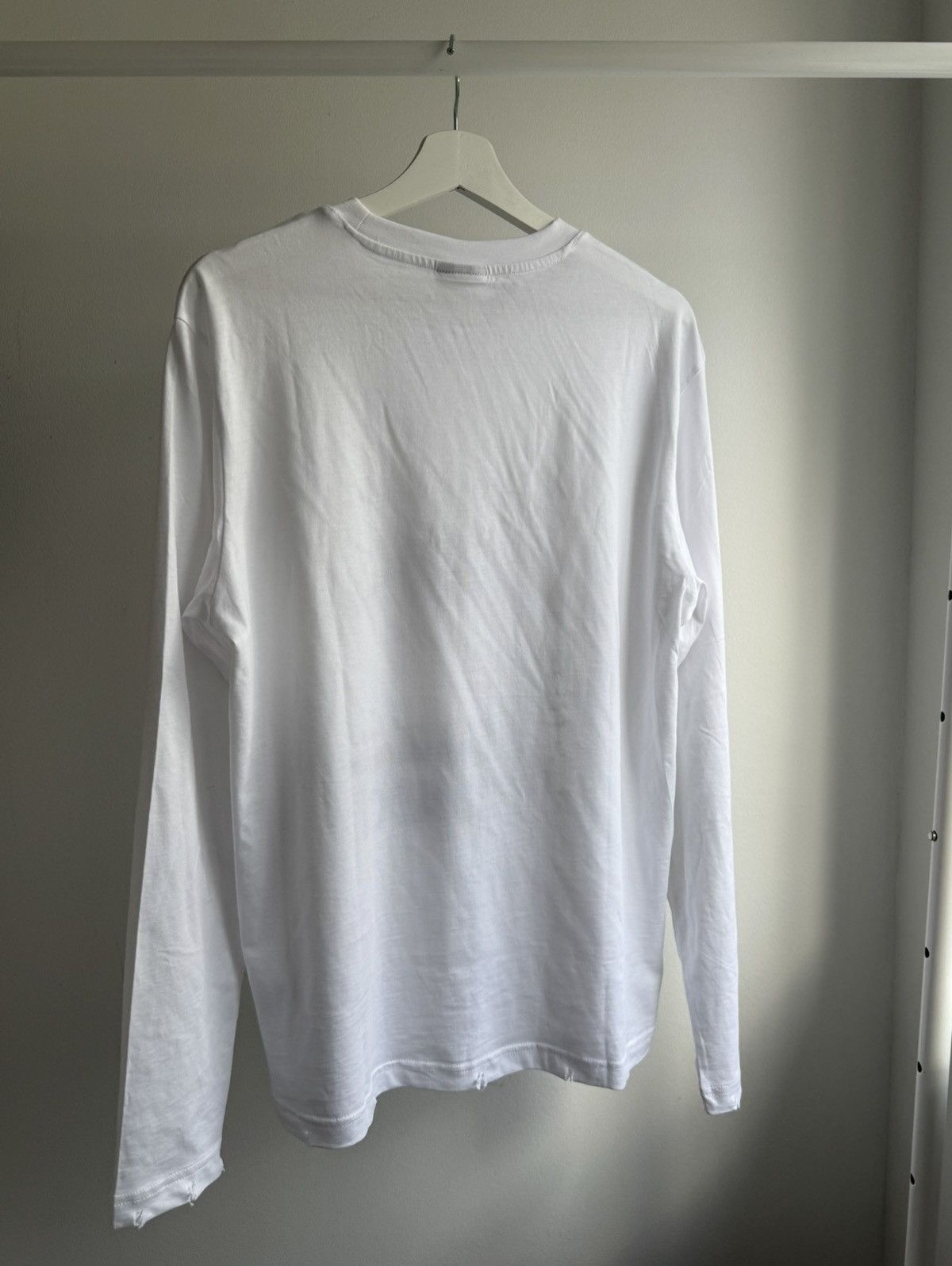 Vision Streetwear white opium baggy longsleeve distressed archive streetwear Size US M / EU 48-50 / 2 - 4 Thumbnail