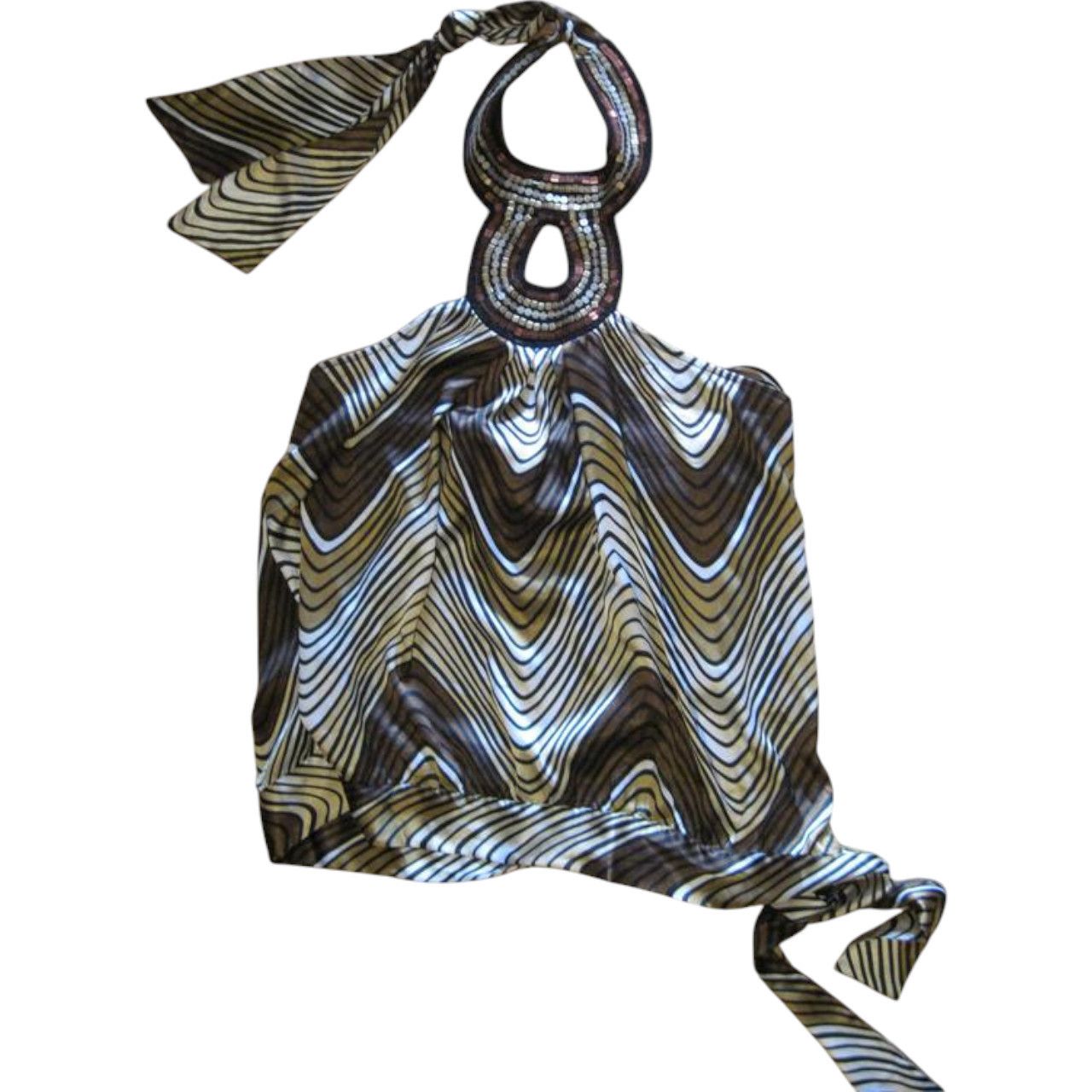 Other Halter top sz M/L uk sz 14 Size L / US 10 / IT 46 - 1 Thumbnail