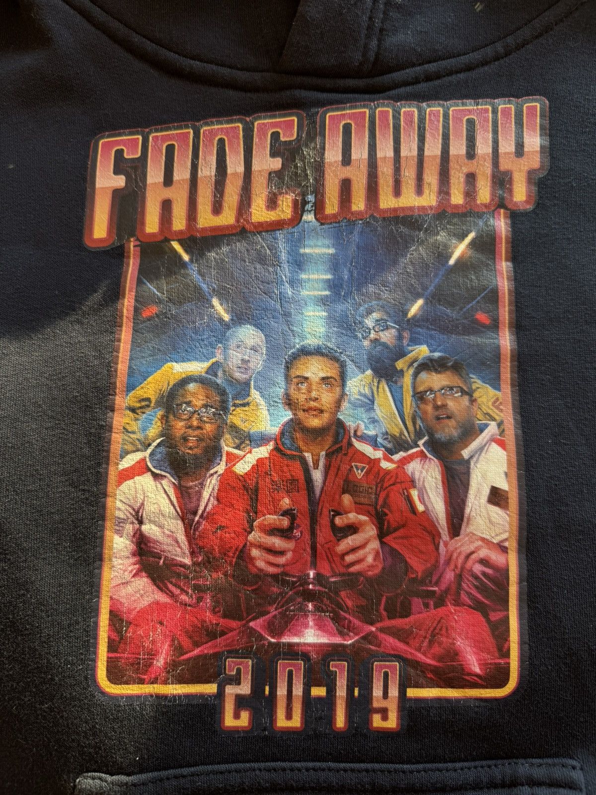 Vintage RARE LOGIC FADE AWAY RAP ALBUM VINTAGE HOODIE Size US S / EU 44-46 / 1 - 3 Thumbnail