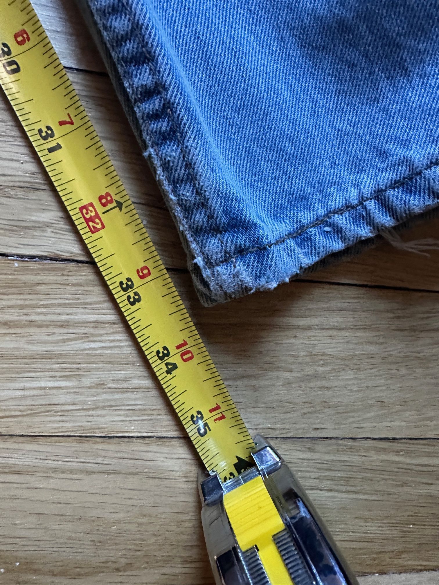 Levi's Vintage 90’s Silvertab Levi’s Relaxed Blue Label Made In USA Size US 32 / EU 48 - 4 Thumbnail