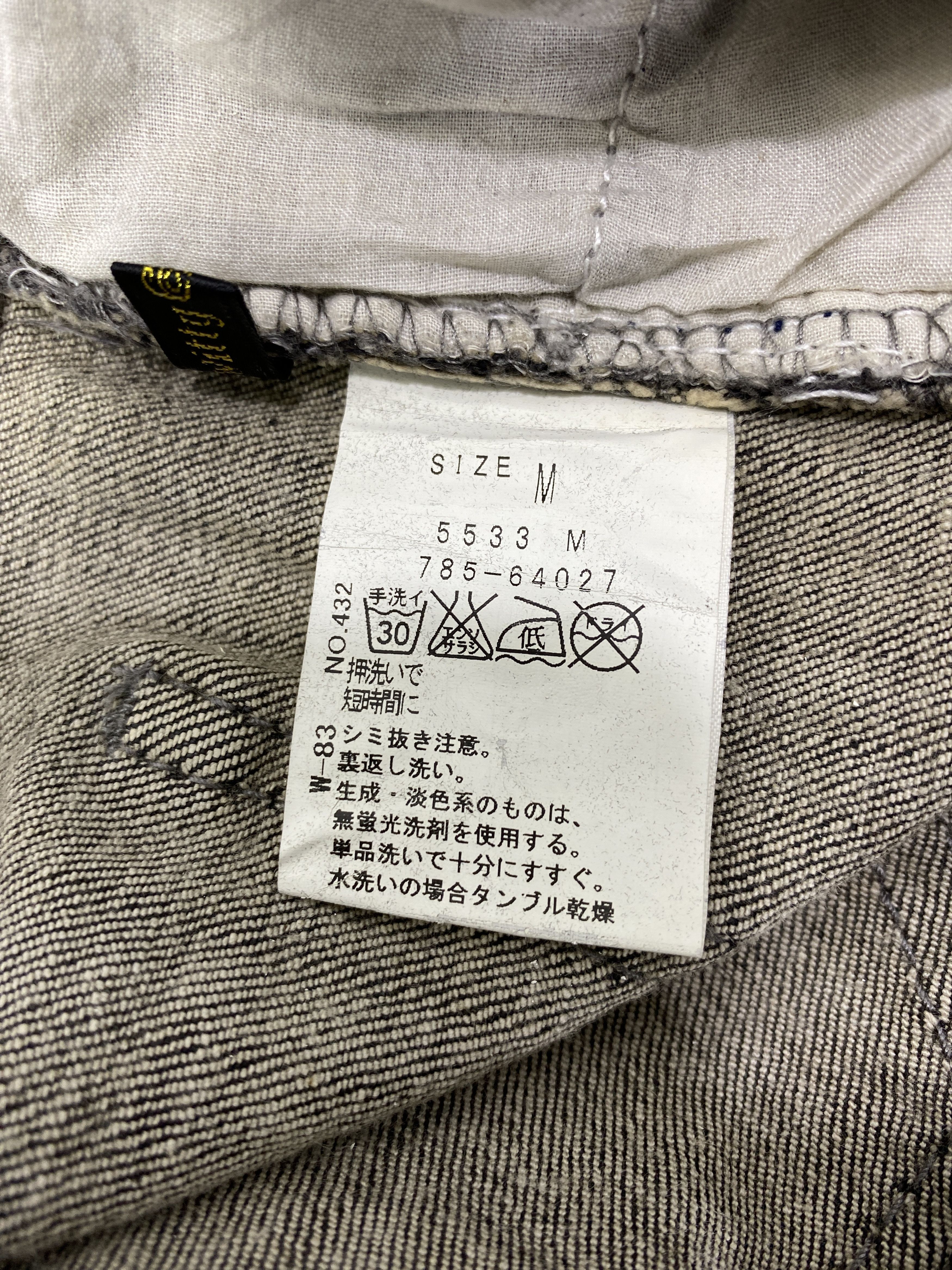 Japanese Brand Japanese Brand Witty & Pitty Rusty Denim Jeans - J1120 Size 28" / US 6 / IT 42 - 10 Thumbnail