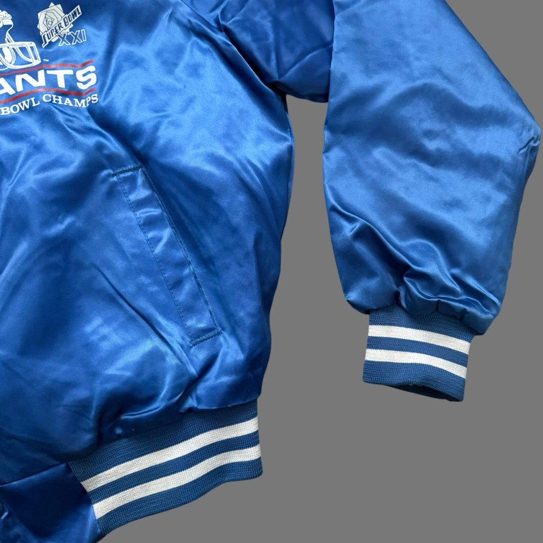 Chalk Line Chalk Line NY Giants NFL 80s Superbowl XXI Jacket Size L GUC Size US L / EU 52-54 / 3 - 2 Thumbnail