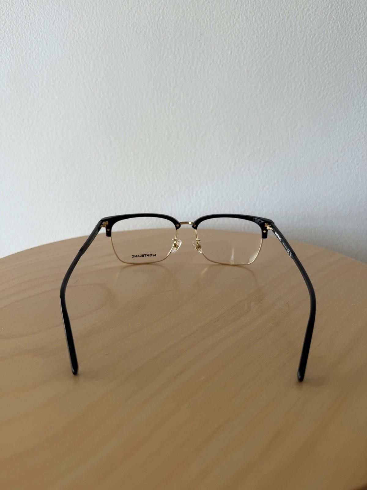 Montblanc New montblanc optical glasses frames eyeglasses MB0199OA 006 Size ONE SIZE - 6 Thumbnail