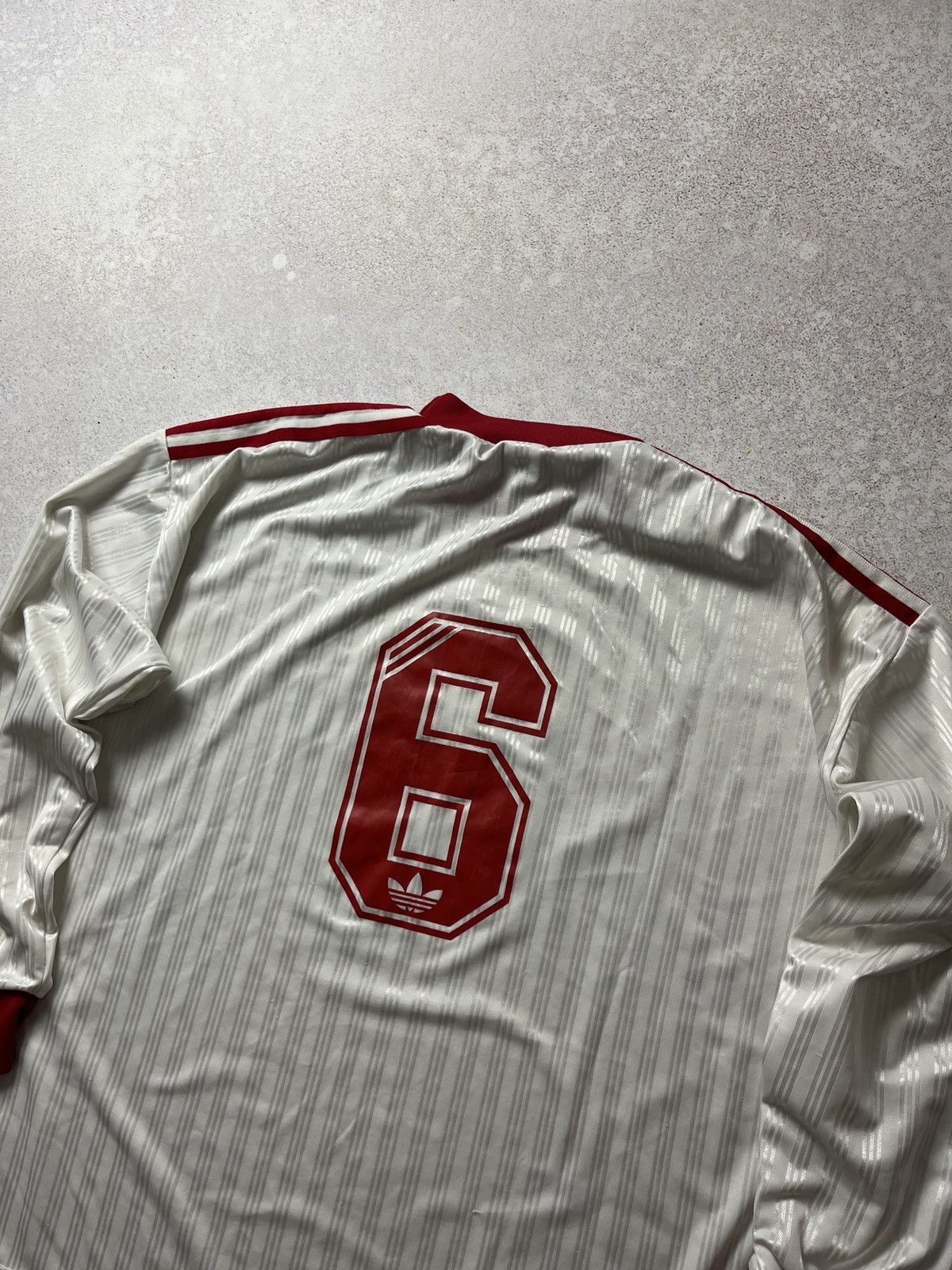 Adidas Norway 1991-1992 Home Football Soccer Shirt Jersey Adidas Size US XL / EU 56 / 4 - 5 Thumbnail