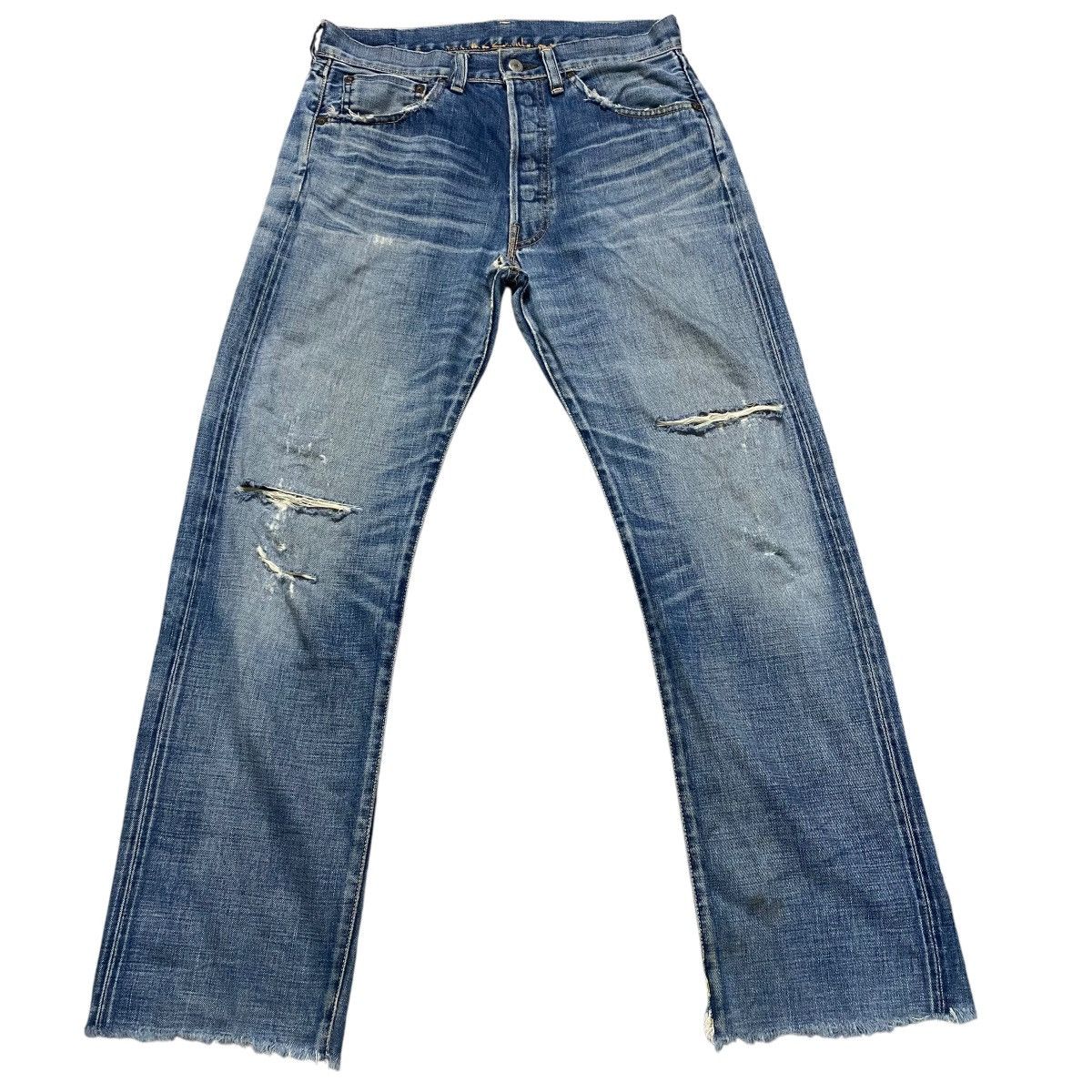 Levi's × Vintage 50s Levis 504ZXX Big E Selvedge USA Hidden Rivets