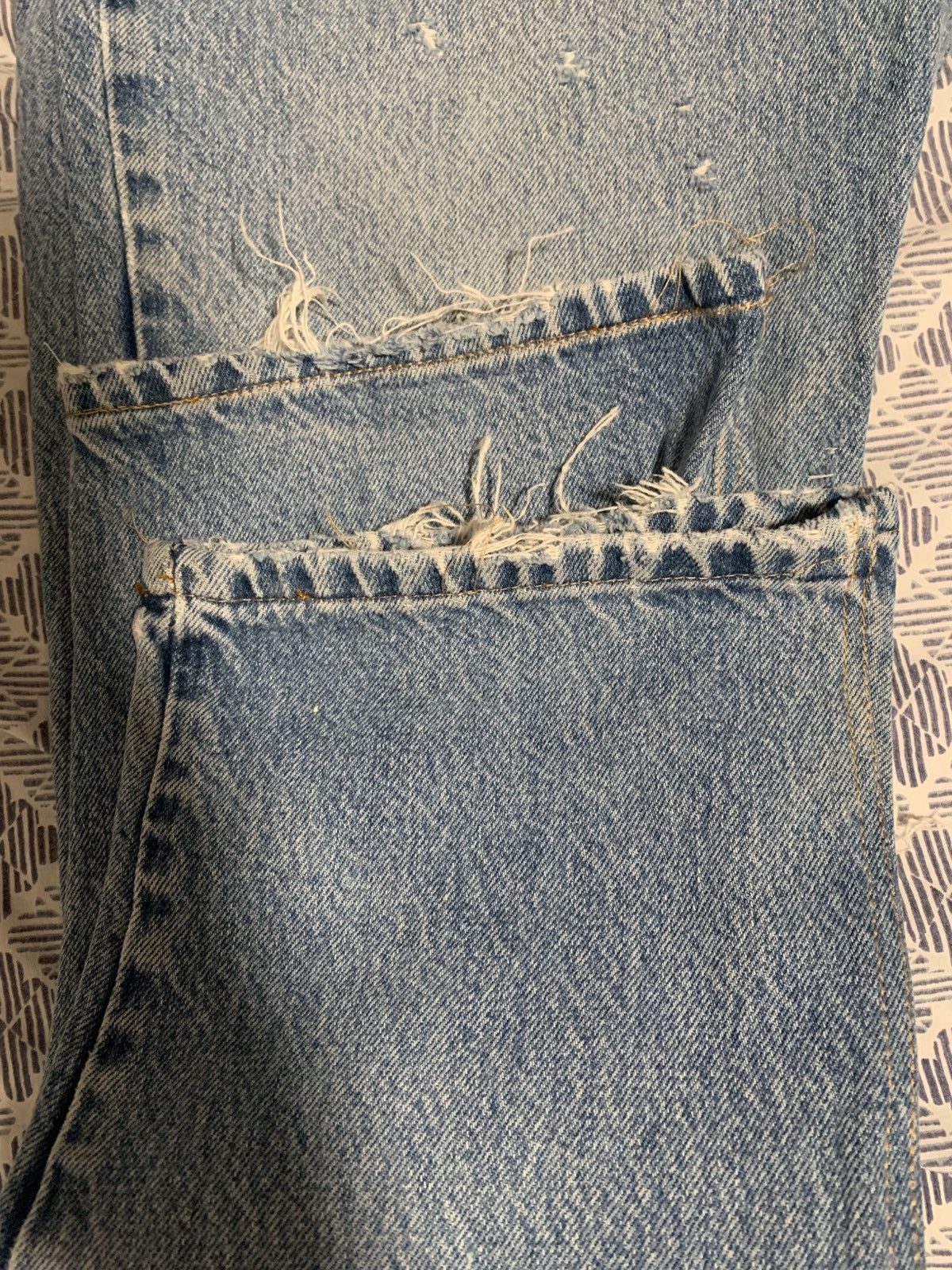 Levi's Vintage Levi’s distressed denim Size US 30 / EU 46 - 4 Thumbnail